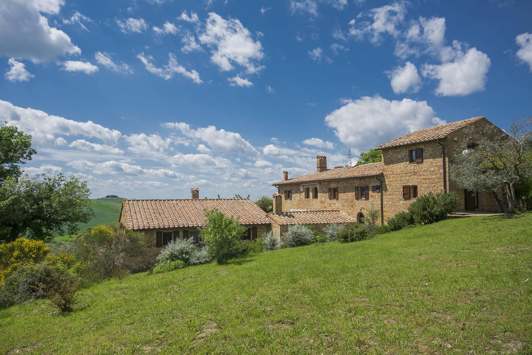 Historisches Bauernhaus mit spektakulärem Blick auf das Val d'Orcia - 5
