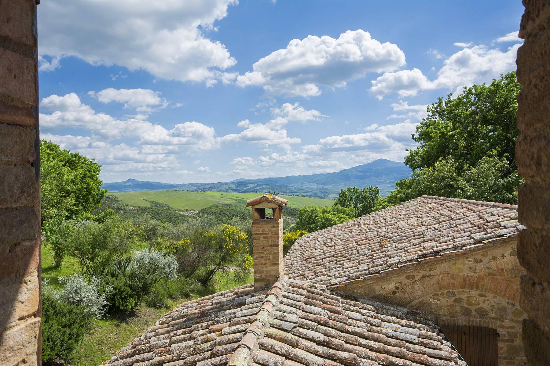 Historisches Bauernhaus mit spektakulärem Blick auf das Val d'Orcia - 7