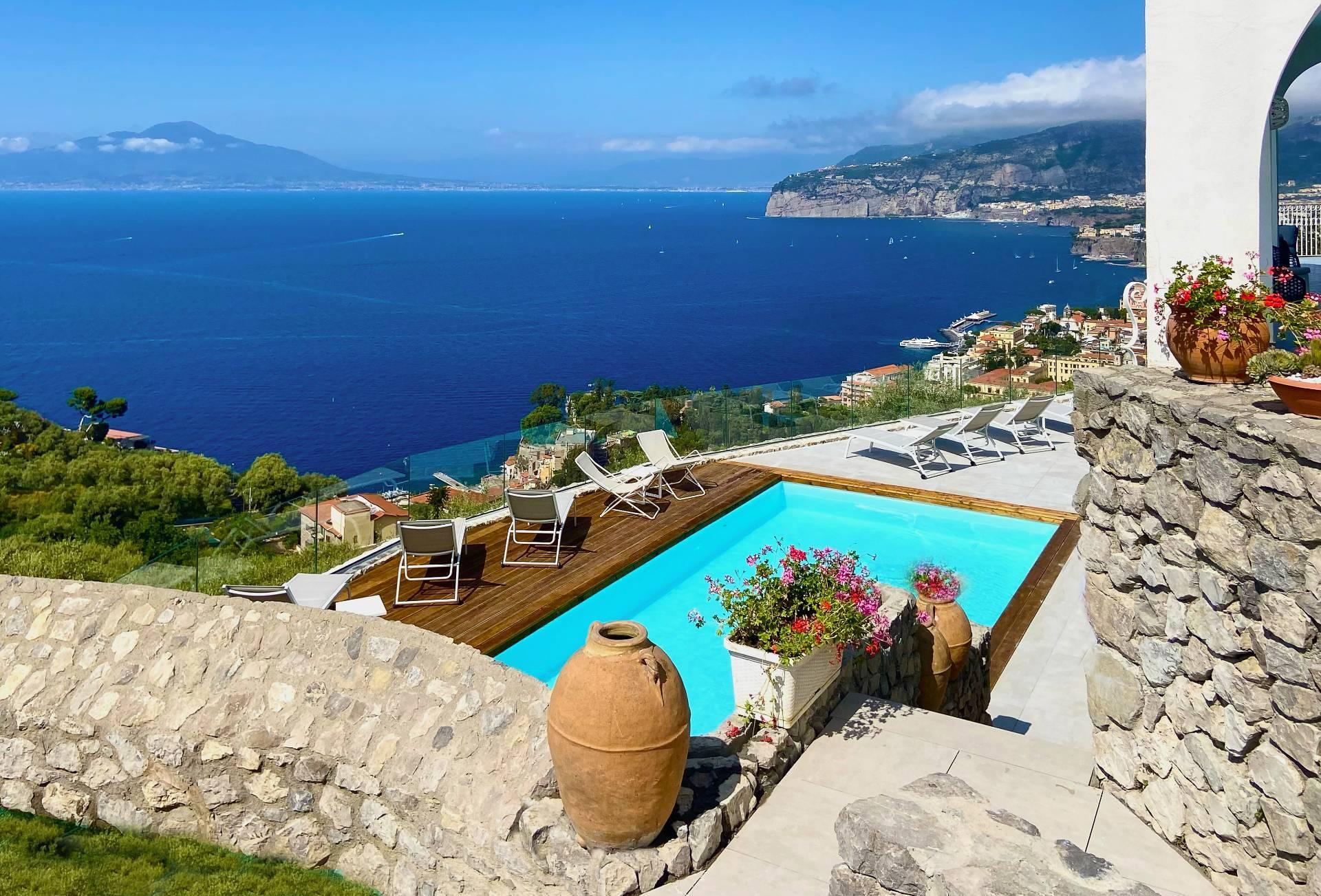 Villa Panorama -  villa at Sorrento with wonderful views of the gulf - 2