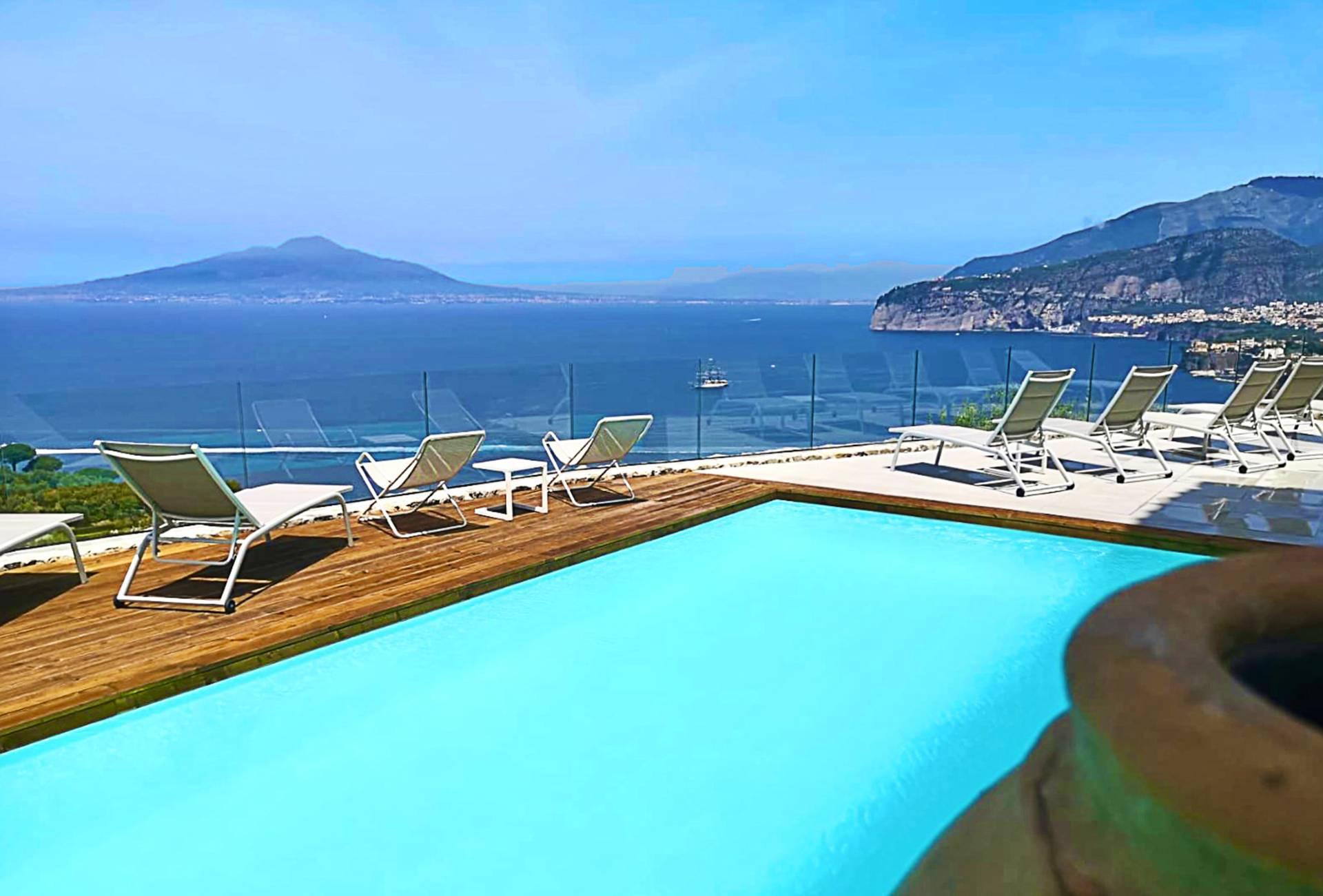 Villa Panorama - villa romantique à Sorrento avec vue splendide sur le golf - 15