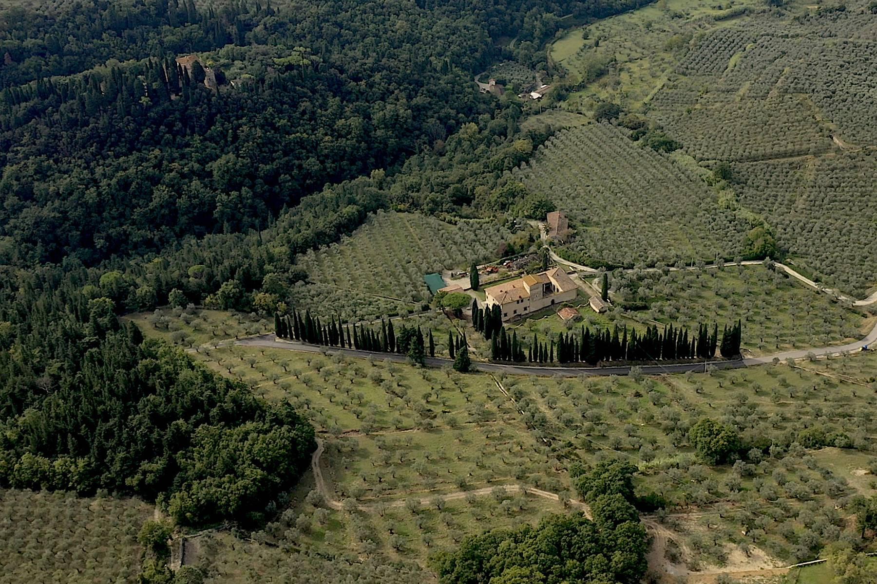 Grande villa padronale d'epoca nella più rinomata zona olearia vicino a Firenze - 33