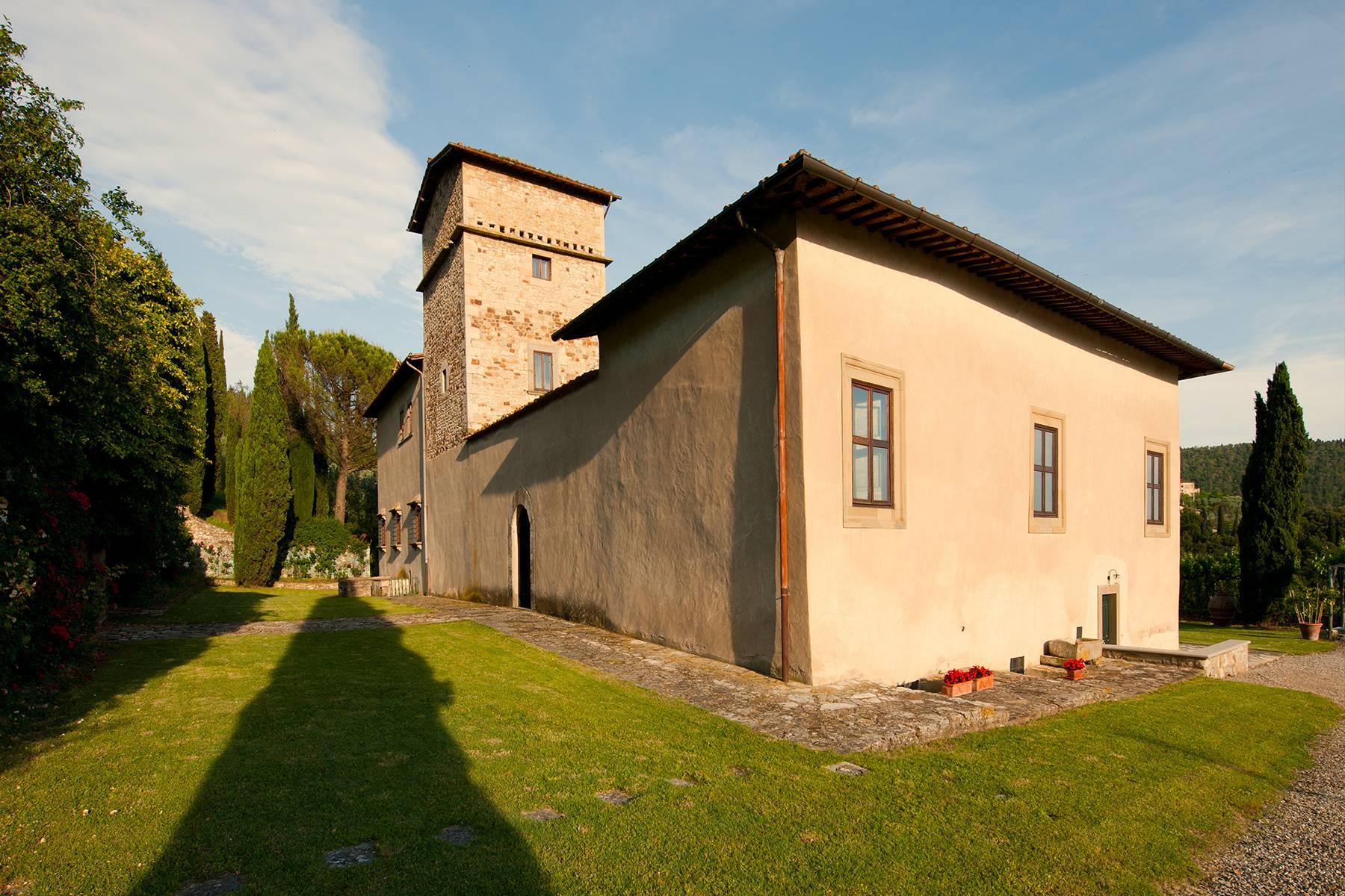 Grande villa padronale d'epoca nella più rinomata zona olearia vicino a Firenze - 26