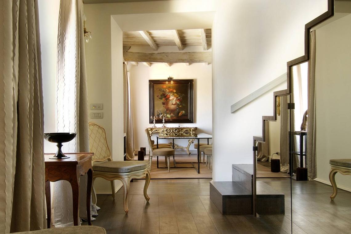 Image showcasing Luxurious charming Penthouse in the heart of Rome | Apartment For rent ...