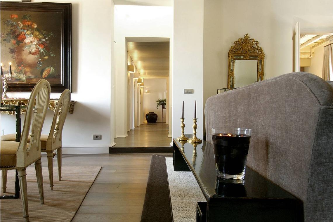 View of Luxurious charming Penthouse in the heart of Rome | Apartment For rent ...