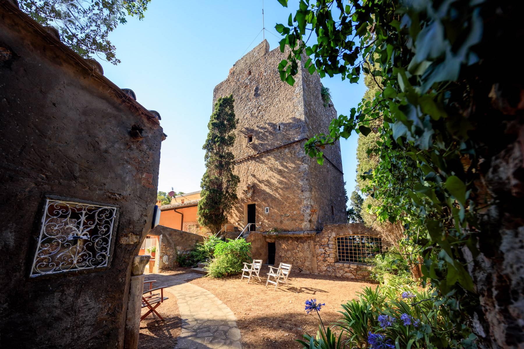 Sensational sea-view manor house with watch tower in Argentario - 15