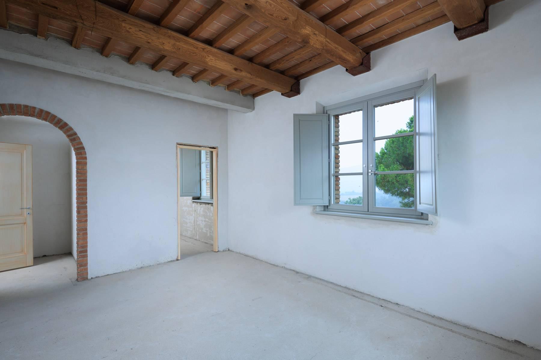 Unfinished Country house with magnificent views in Panicale - 12