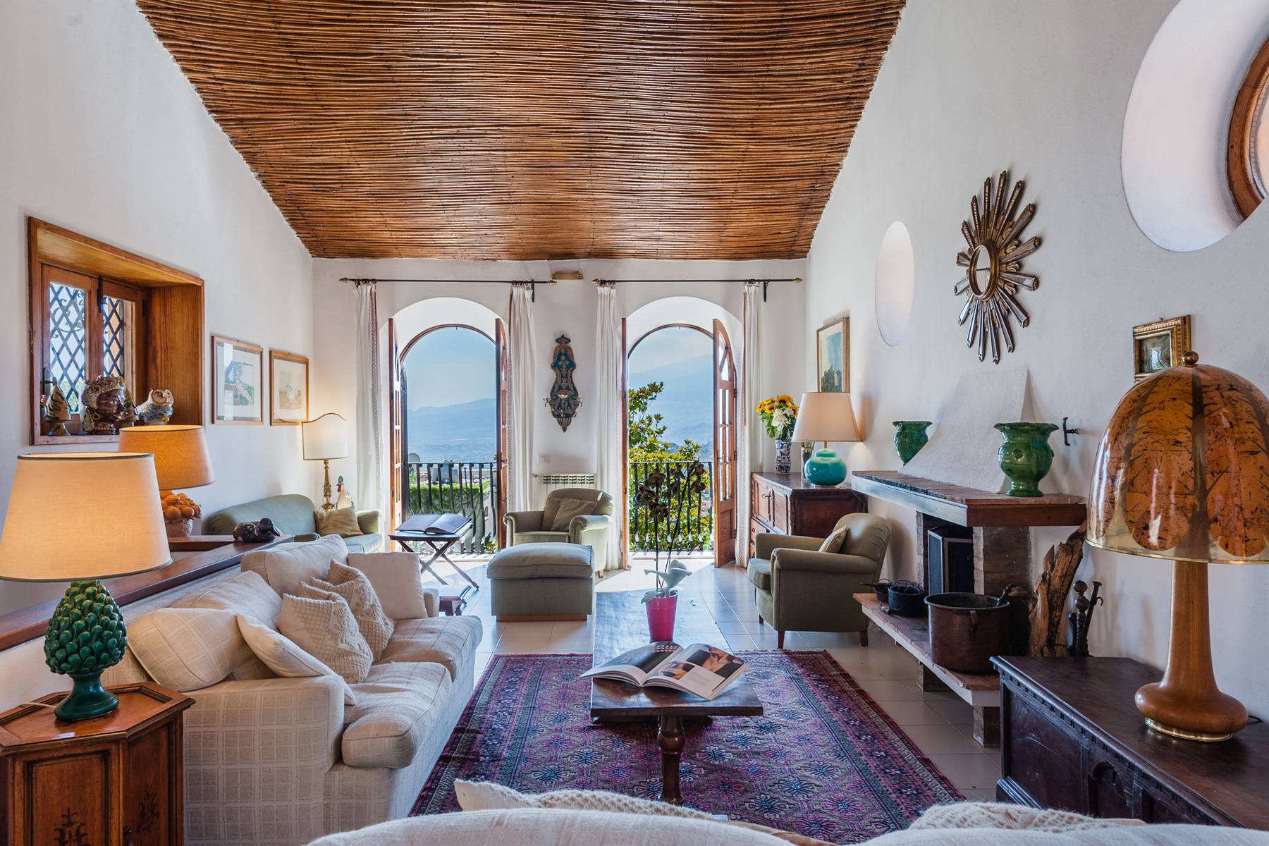 Villa a Taormina con  giardino e vista panoramica - 4