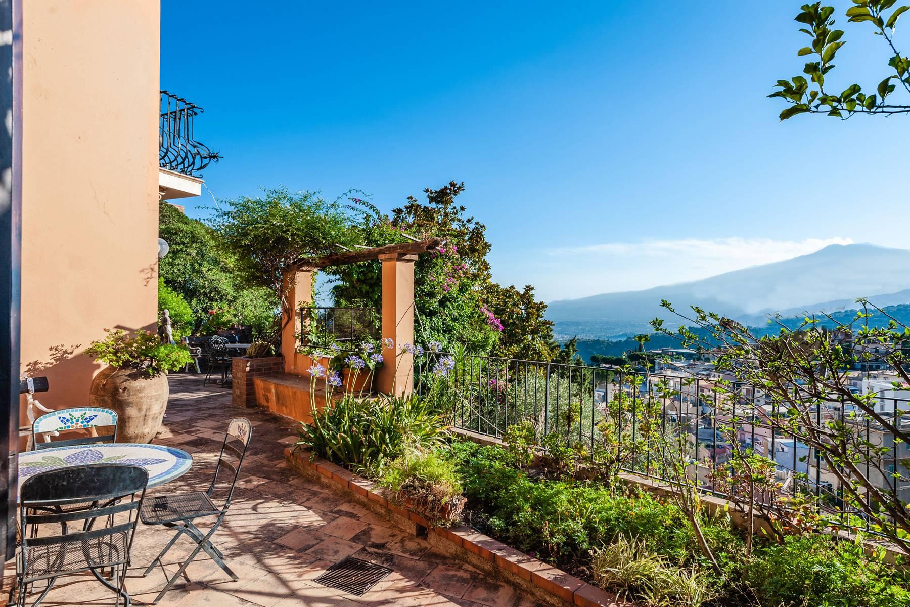 Villa a Taormina con  giardino e vista panoramica - 2