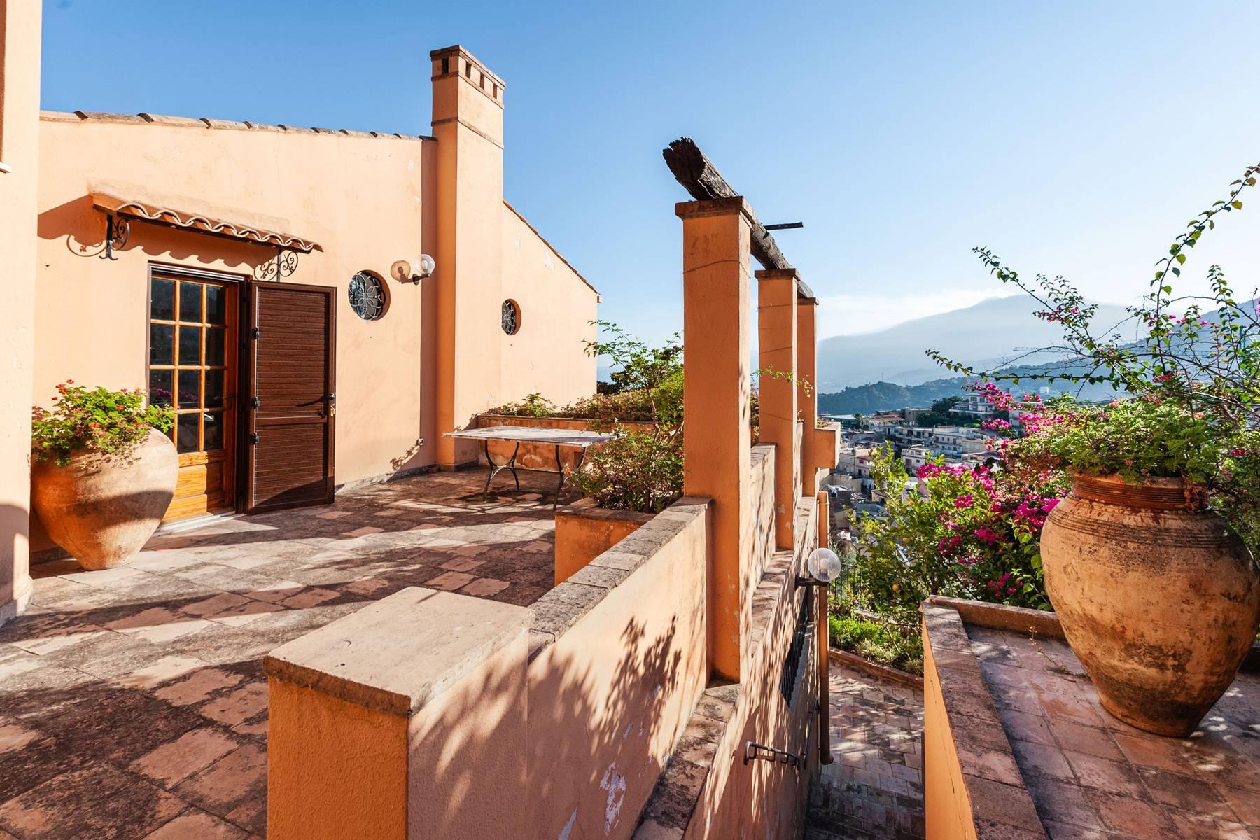 Villa a Taormina con  giardino e vista panoramica - 33