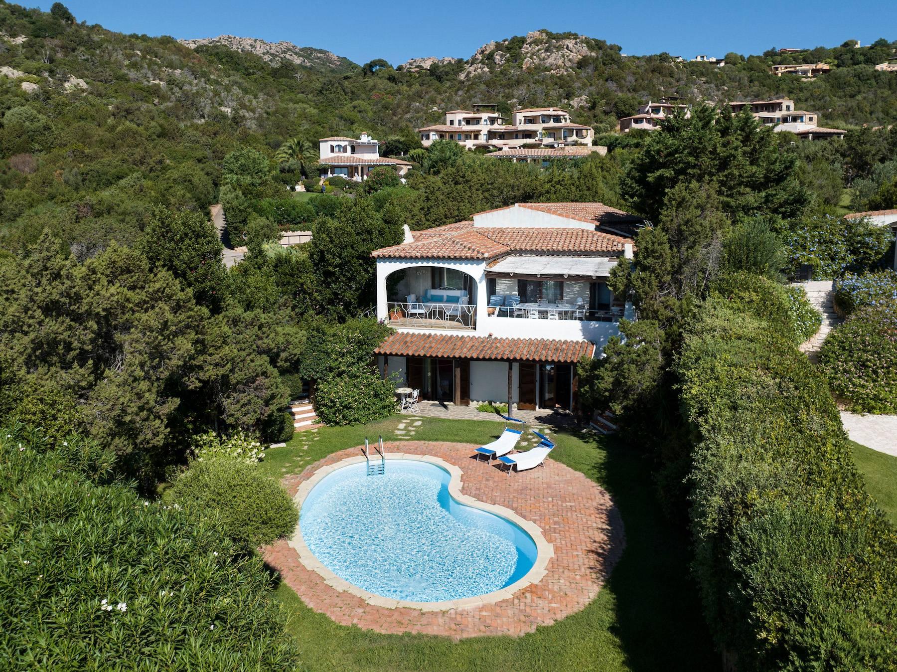 Villa avec magnifique vue sur le golfe de Cala di Volpe - 20