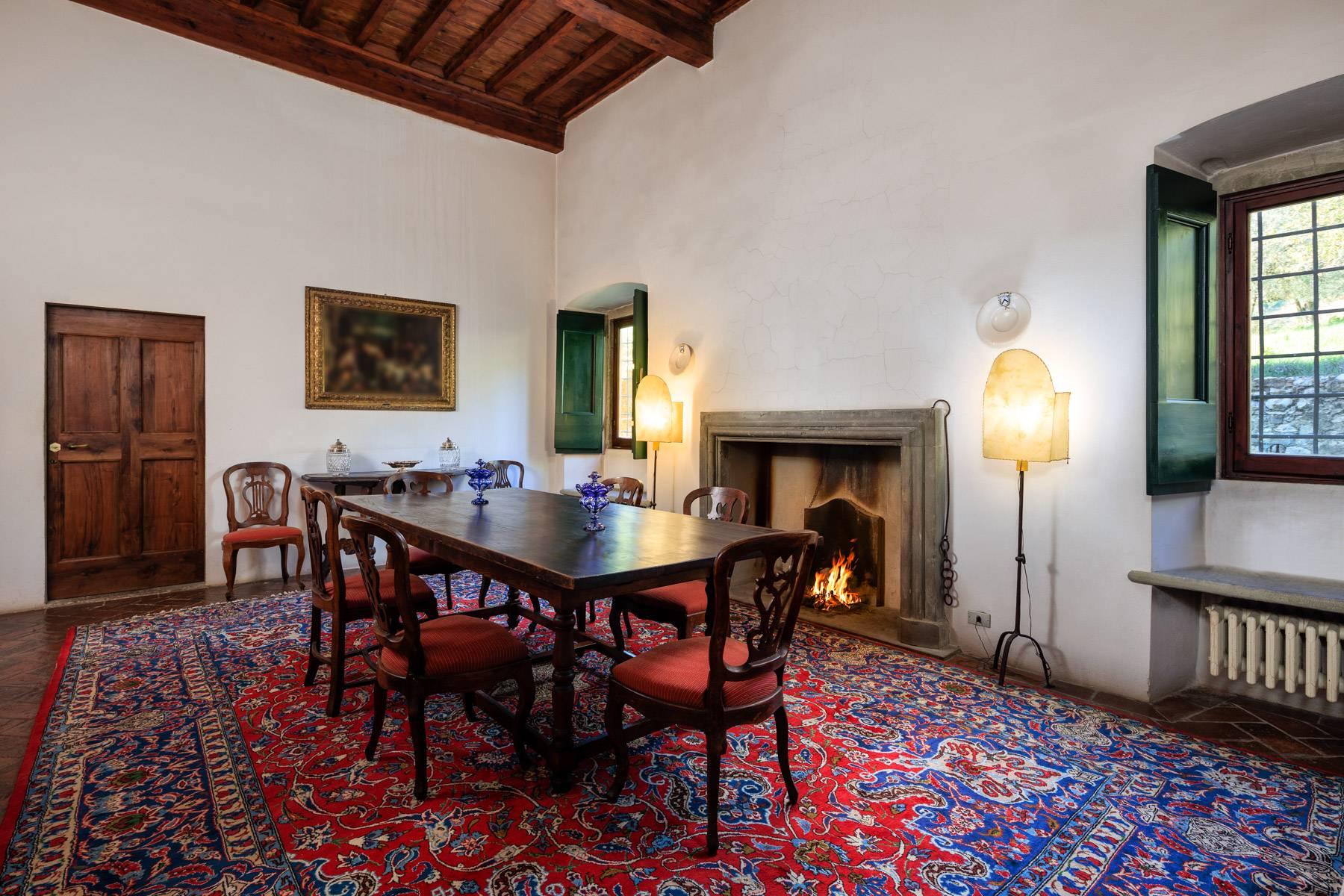 Grande villa padronale d'epoca nella più rinomata zona olearia vicino a Firenze - 9