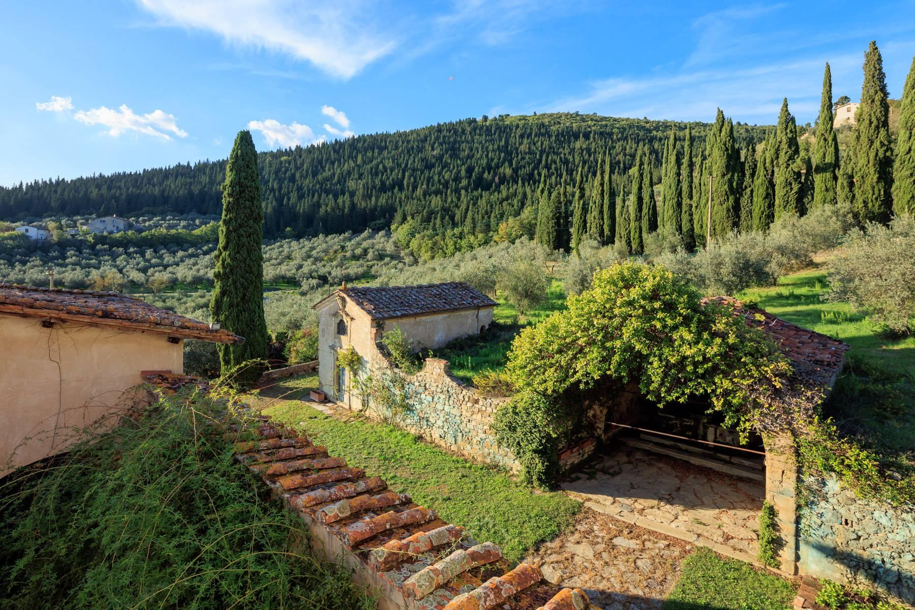 Ancienne villa de campagne dans la renommée zone oléicole près de Florence - 22