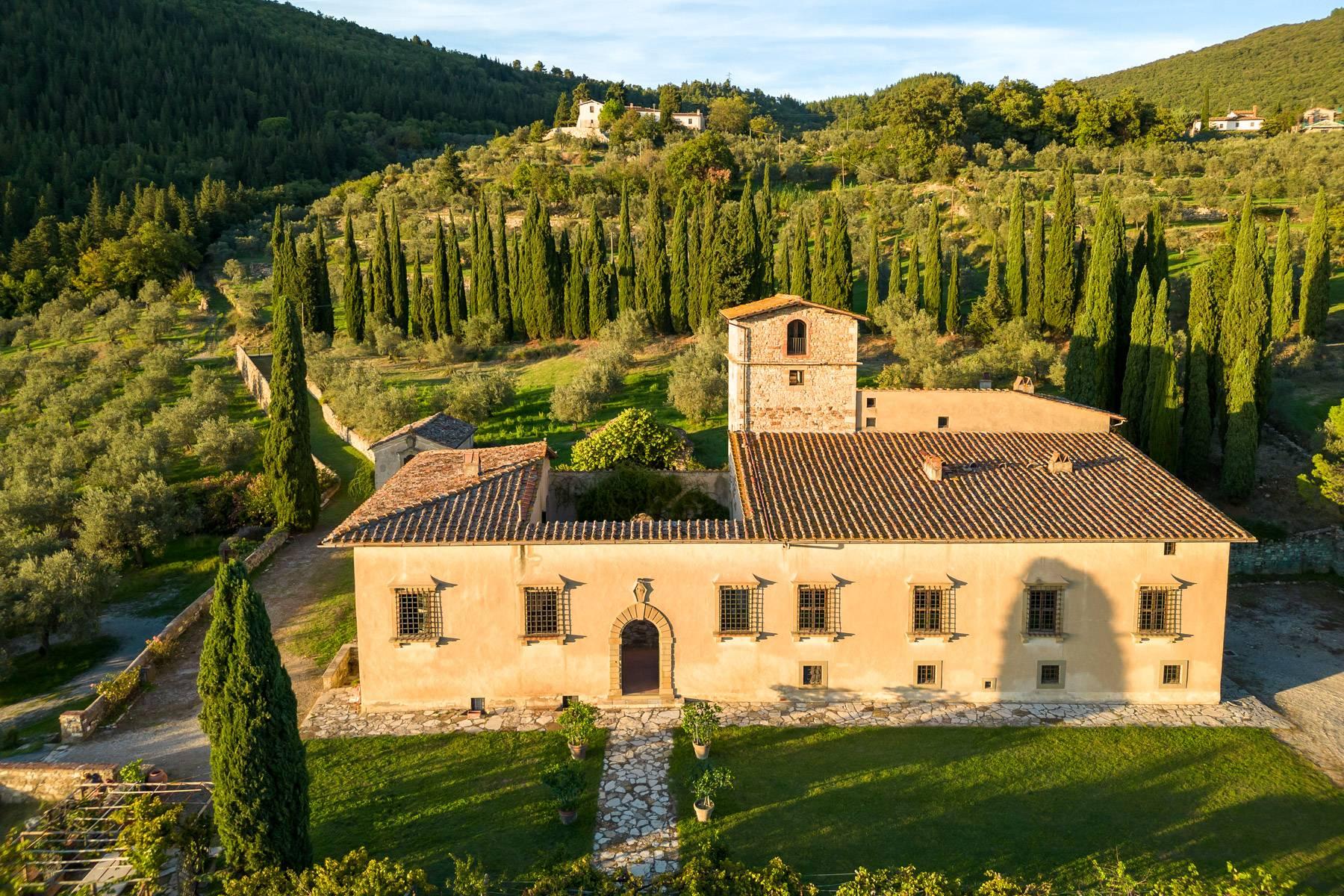 Ancienne villa de campagne dans la renommée zone oléicole près de Florence - 1