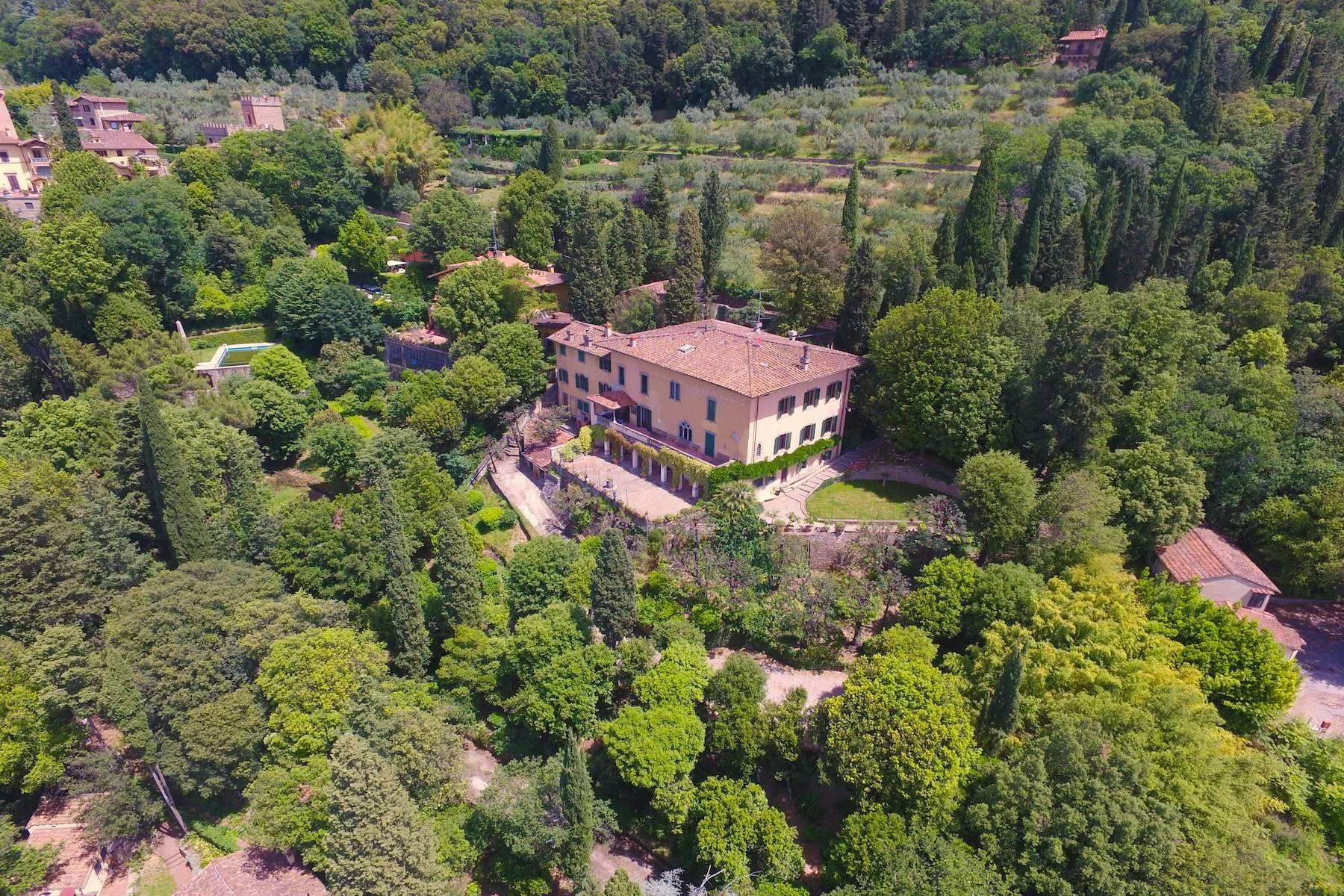 Herrliche Villa in Fiesole mit Nebengebäude und Blick auf Florenz - 4