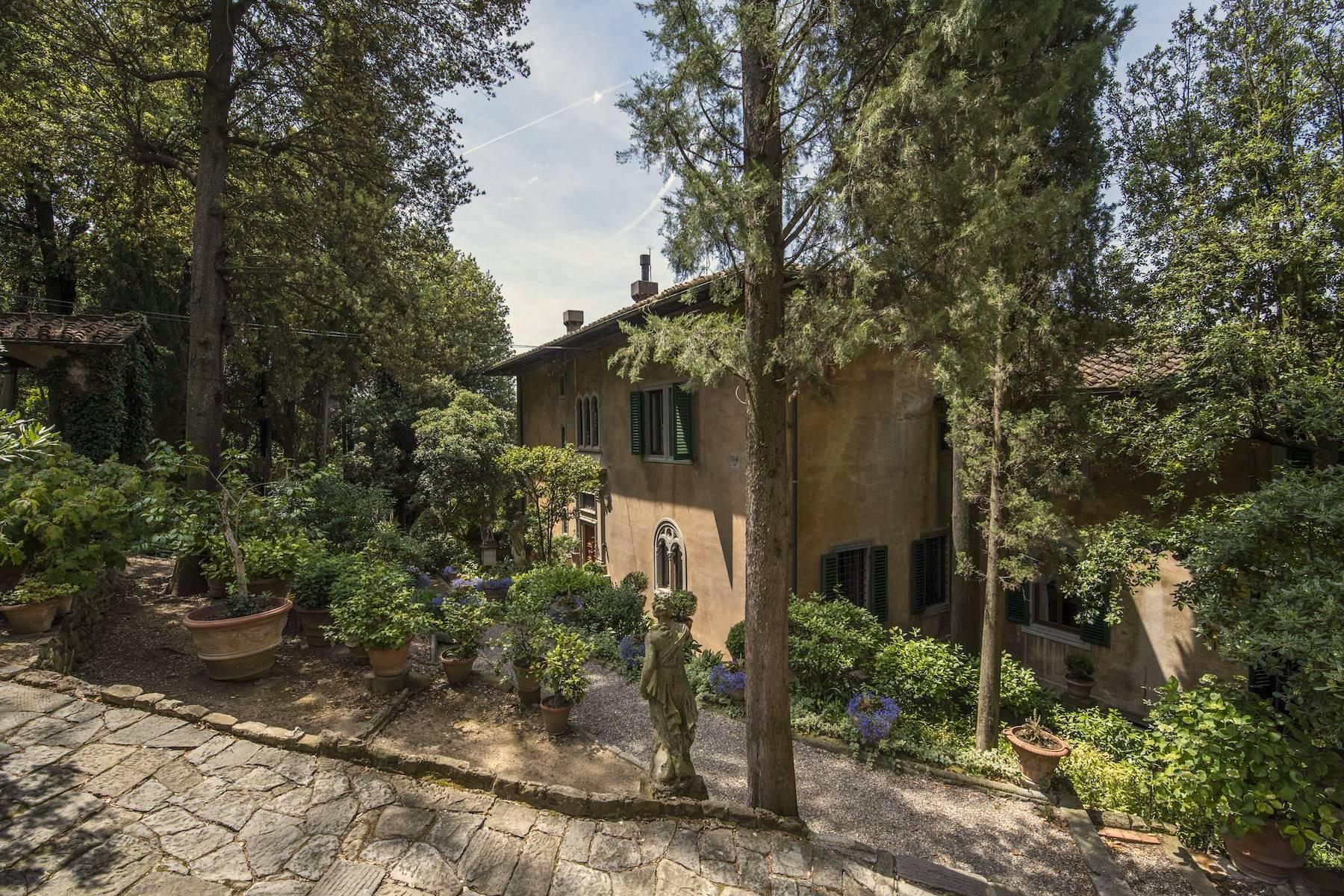 Herrliche Villa in Fiesole mit Nebengebäude und Blick auf Florenz - 5