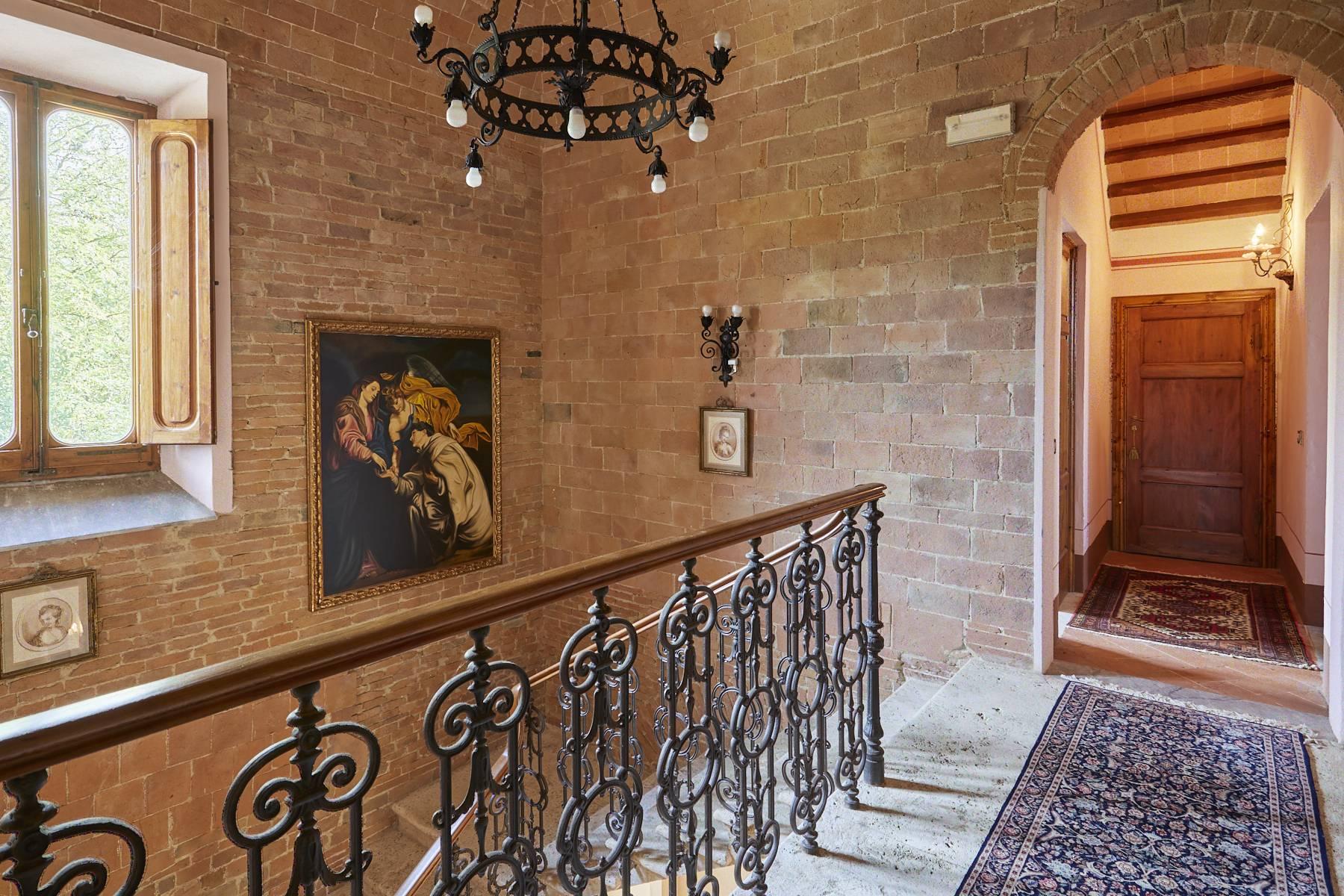 Historische Villa mit privatem See in Montepulciano - 21