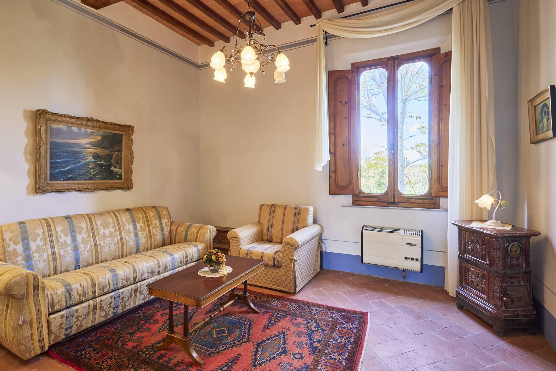 Historische Villa mit privatem See in Montepulciano - 26
