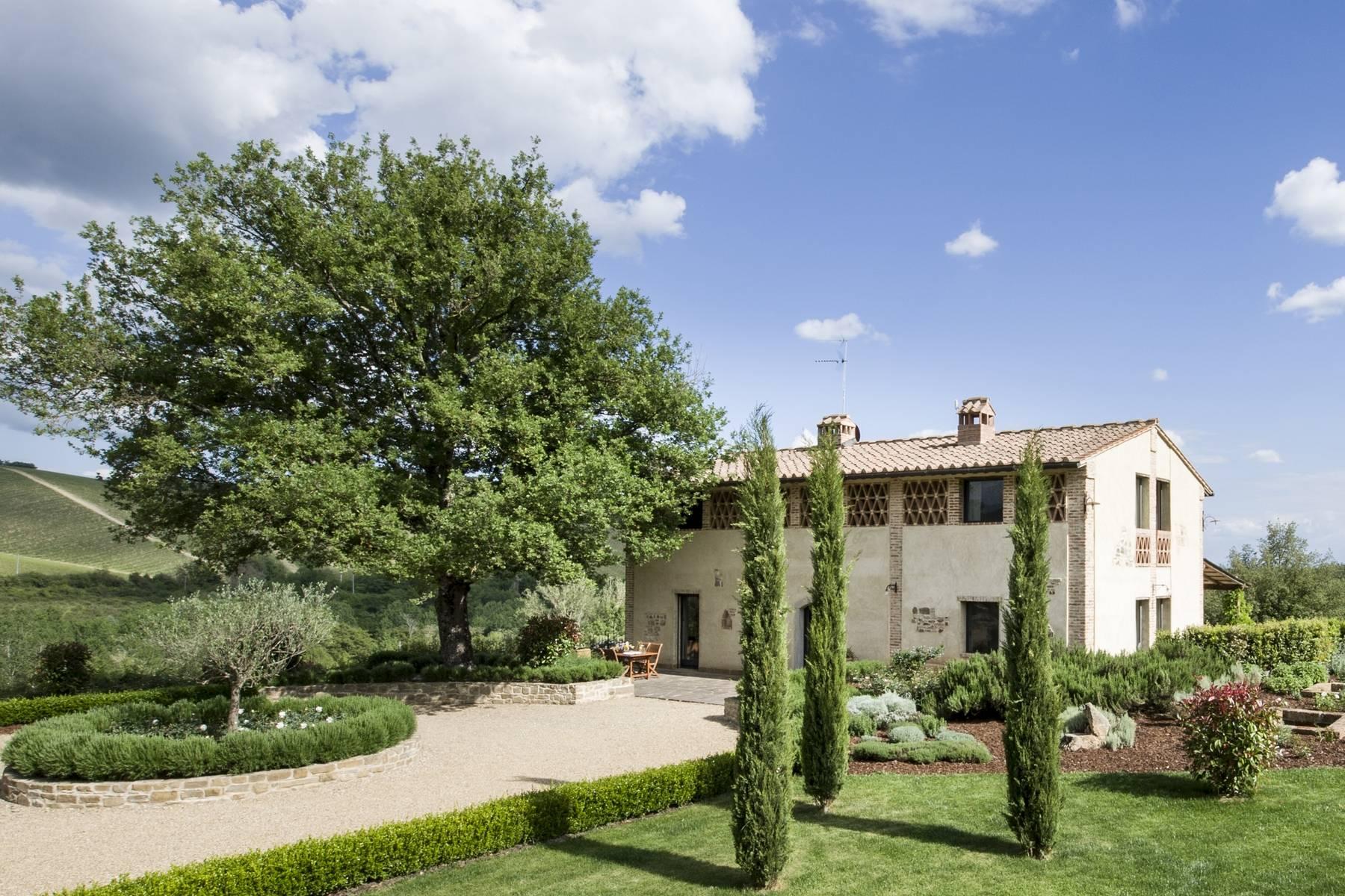 Villa Wisteria among the vineyards of the Chianti region - 1
