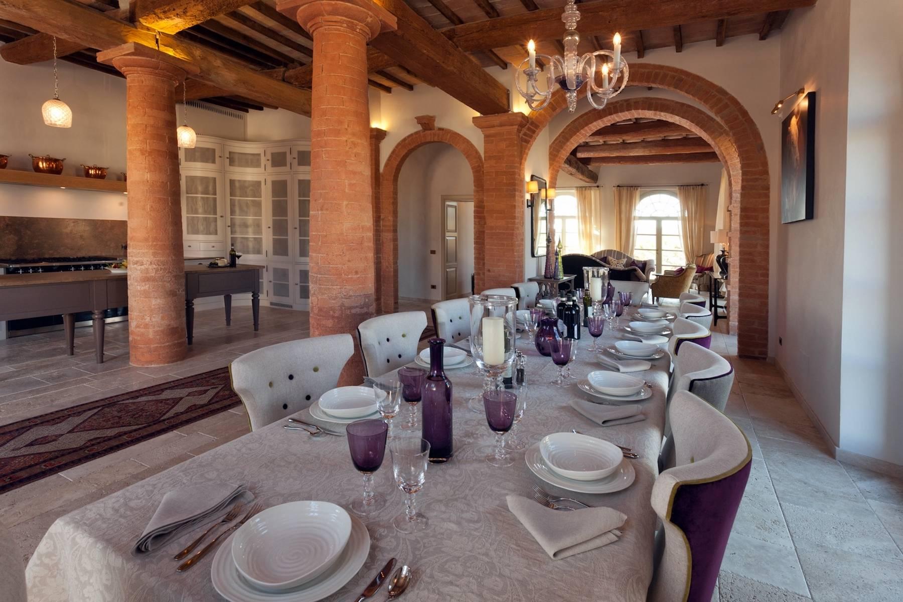 Villa de luxe exceptionnelle près de Sienne et Montalcino avec piscine - 12