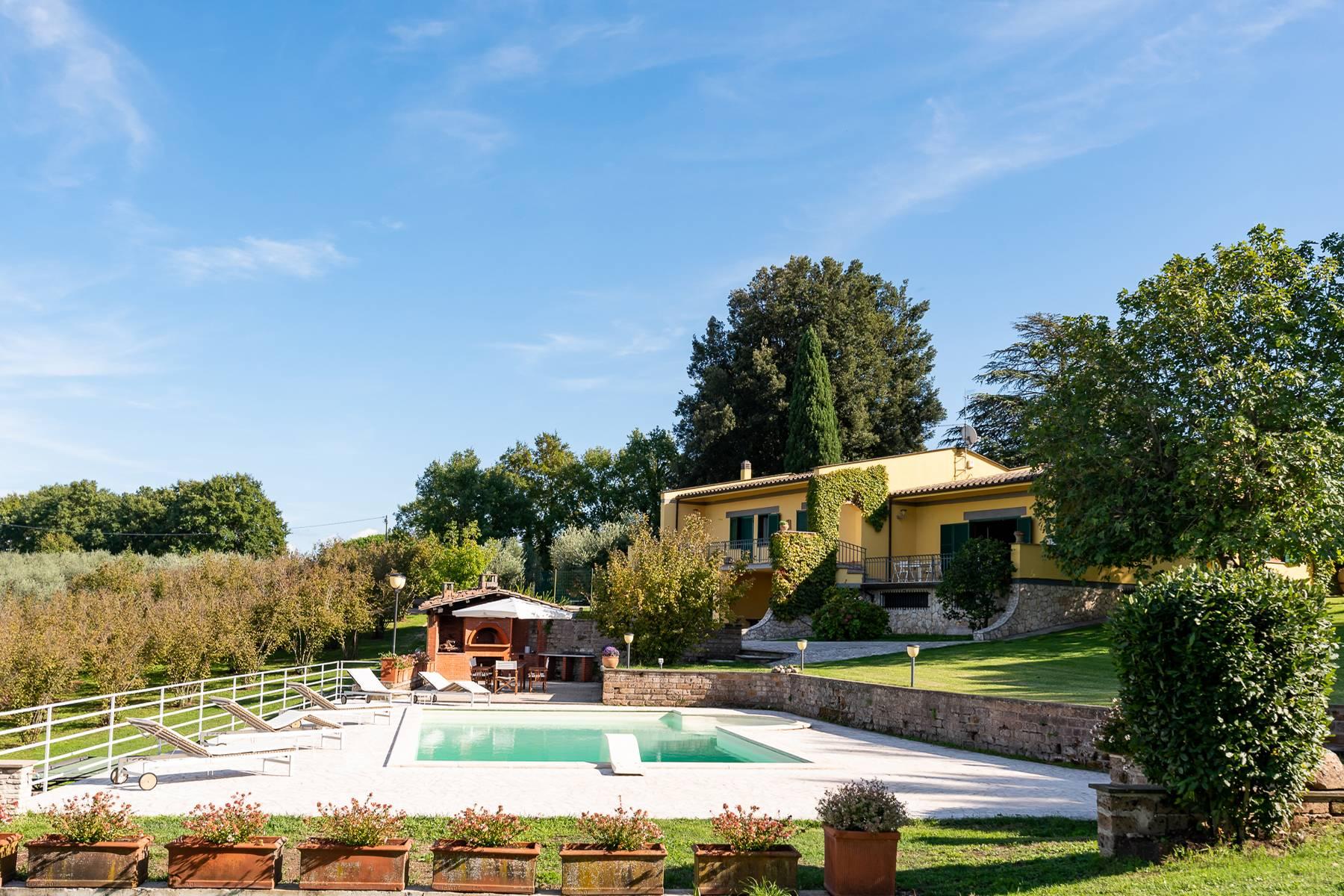 Villa de campagne avec parc et piscine dans le plus beau paysage du Latium - 30