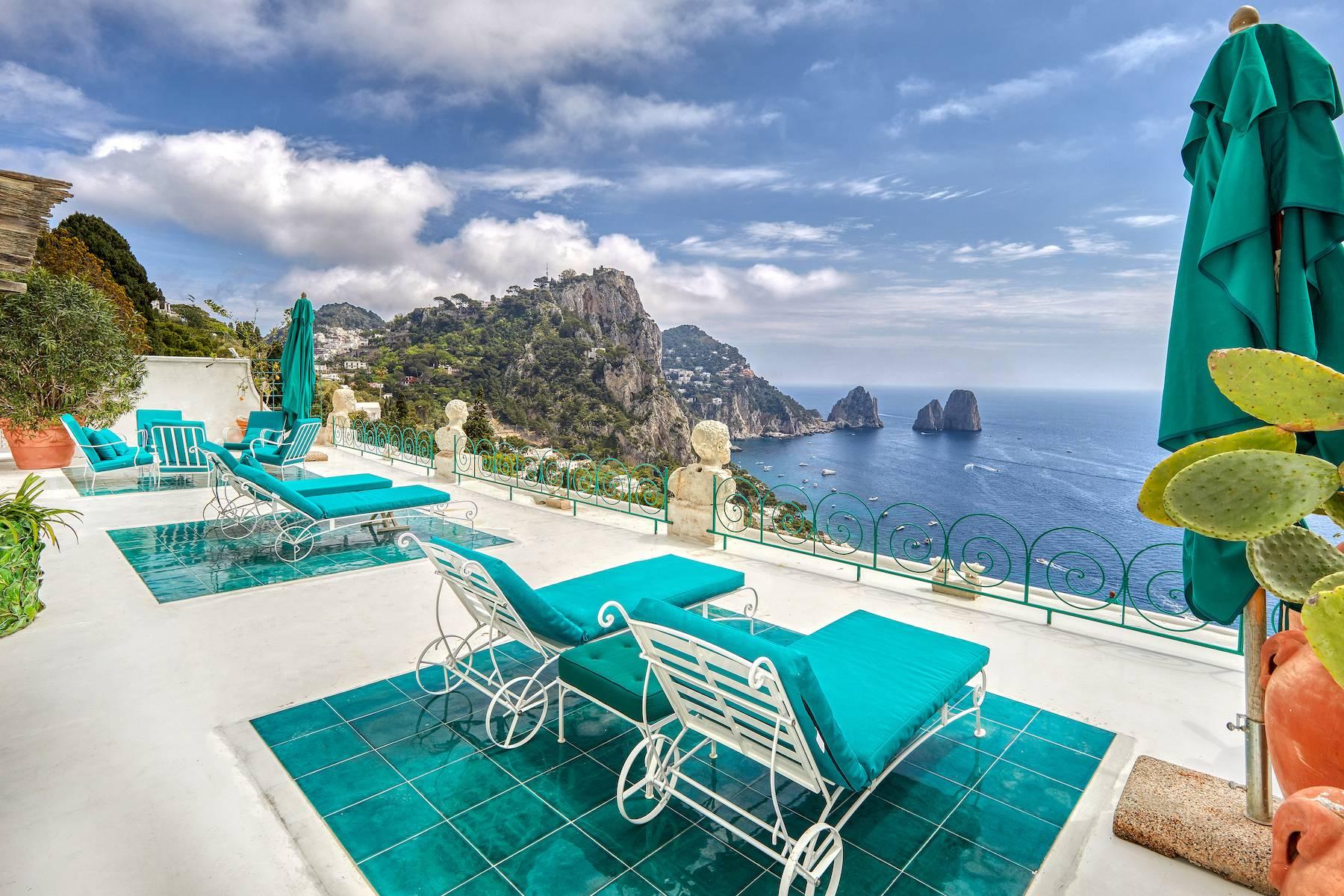 Villa 4 Imperatori con vista meravigliosa a Capri - 1