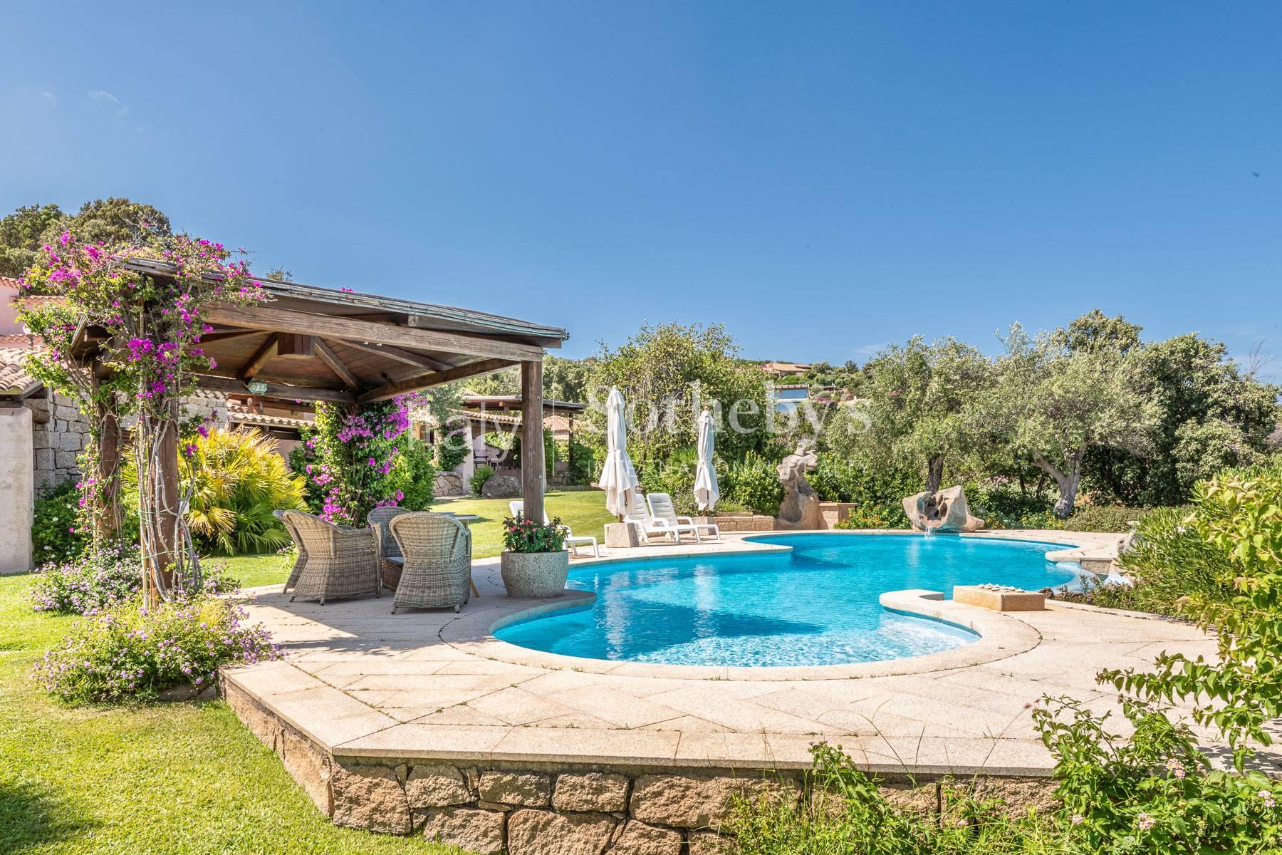 Beautiful independent Seaview villa a few steps from the Cala di Volpe hotel and Golf Club. - 8