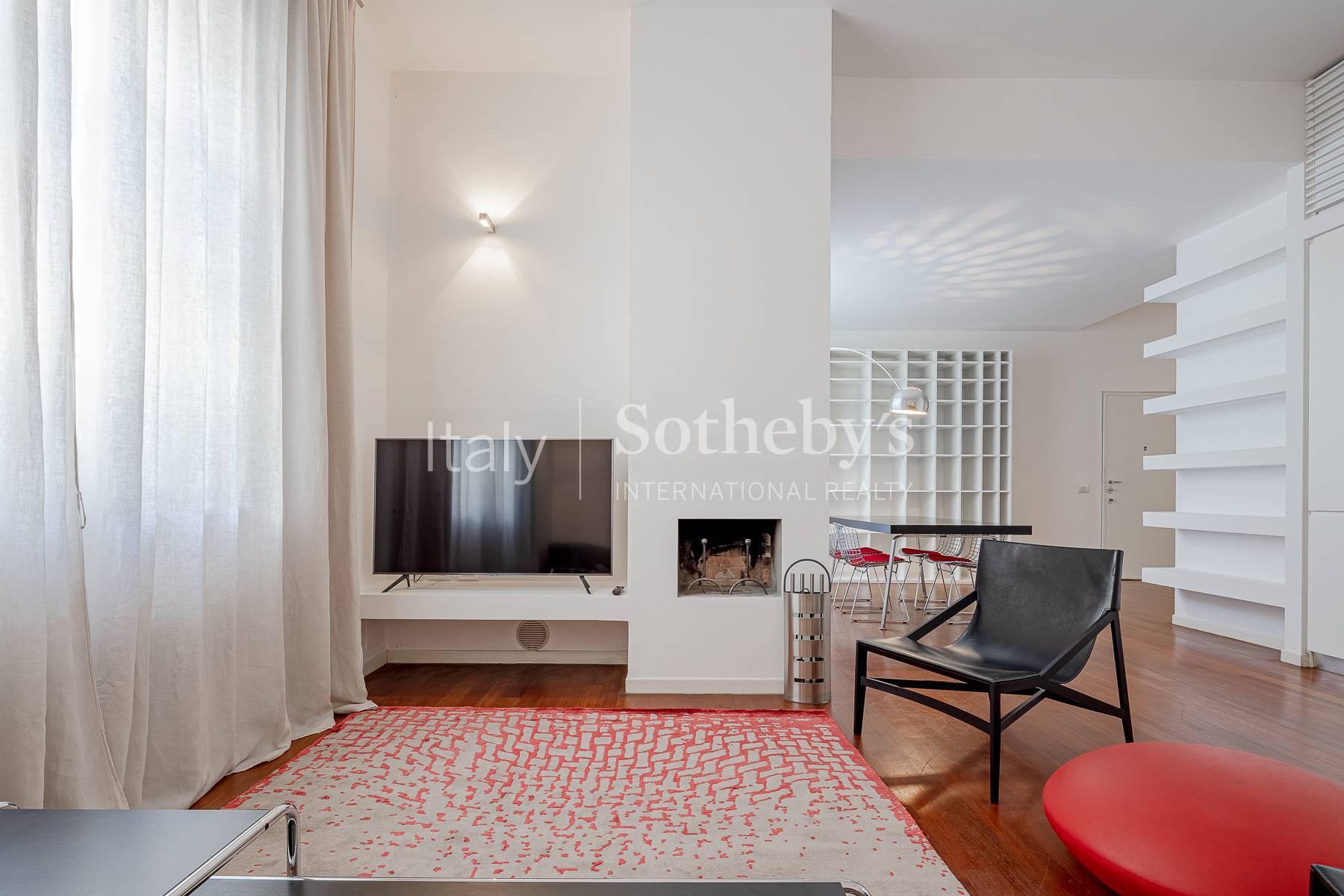 Grand appartement de trois pièces meublé dans le centre de Milan - 2