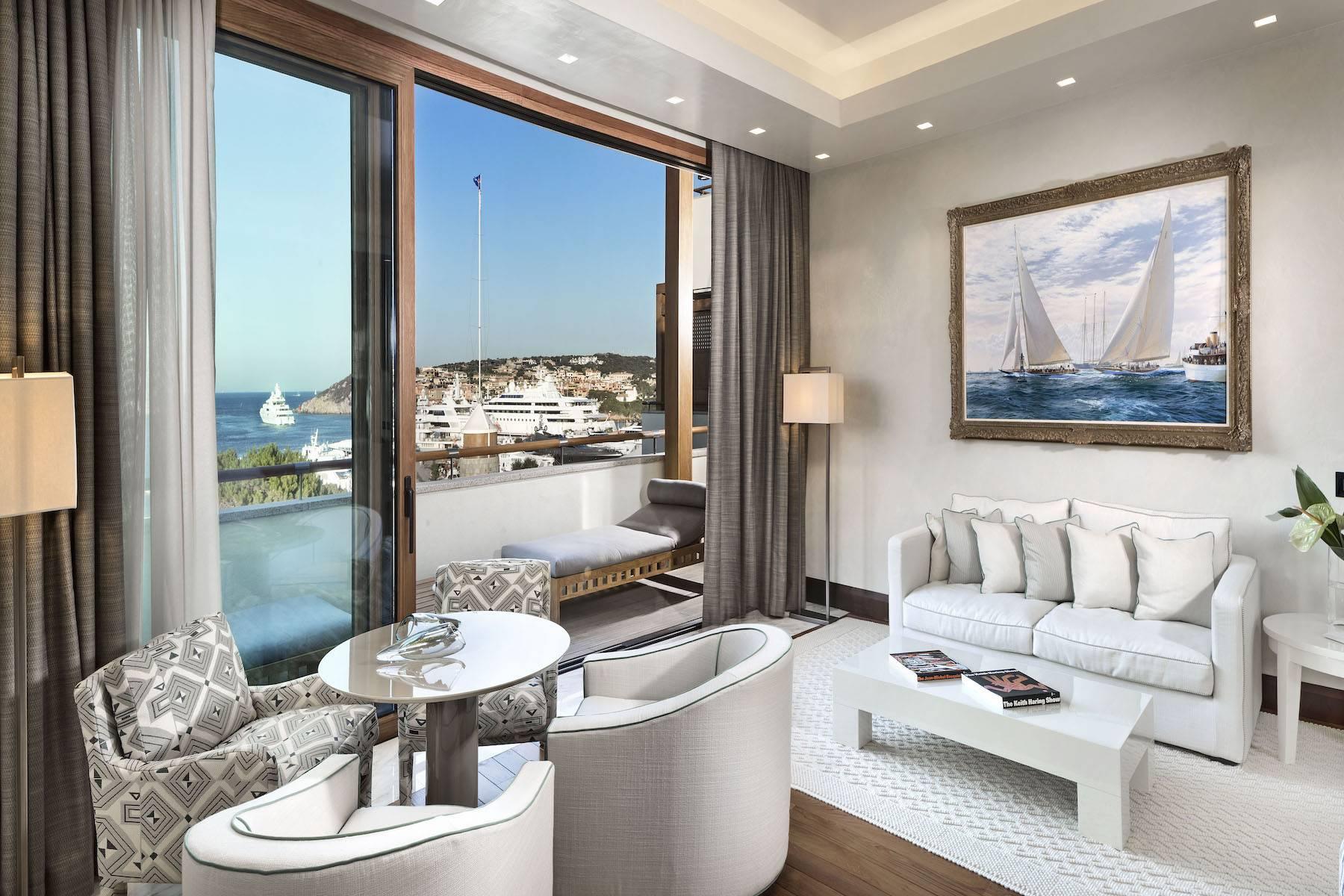 Presidential Suite - with a view over the Porto Cervo Harbour - 9