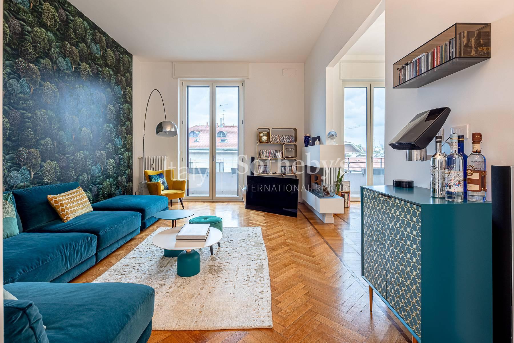 Superb furnished apartment in the Bianca di Savoia / Quadronno area - 2
