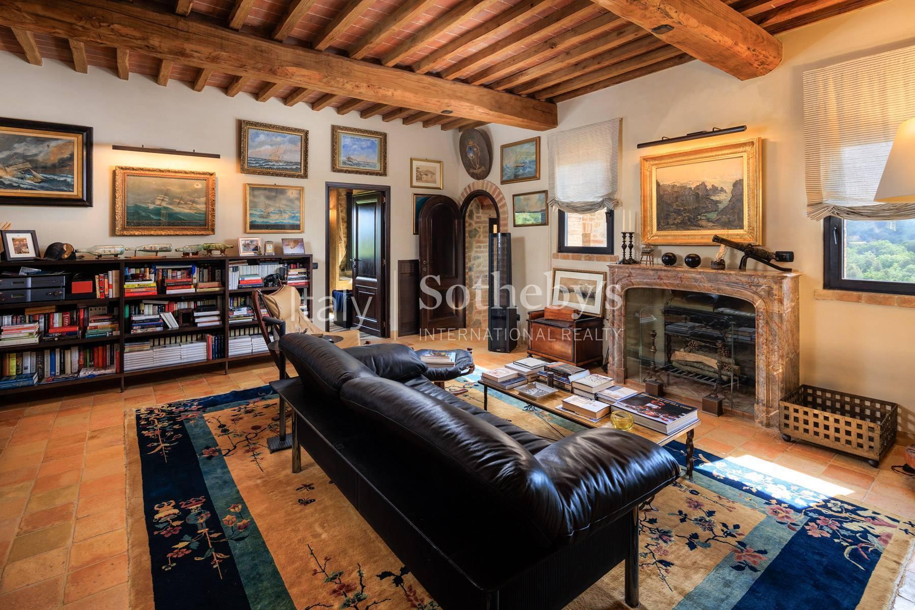 Exceptional villa with indoor and outdoor pool close to Siena - 28