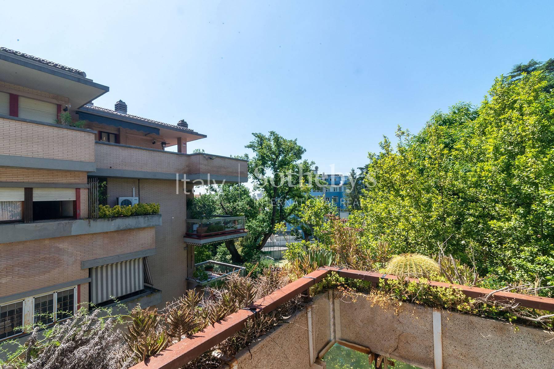Splendido appartamento sul verde e tripla esposizione, in vendita, Roma | Sotheby’s Realty Italy - 9