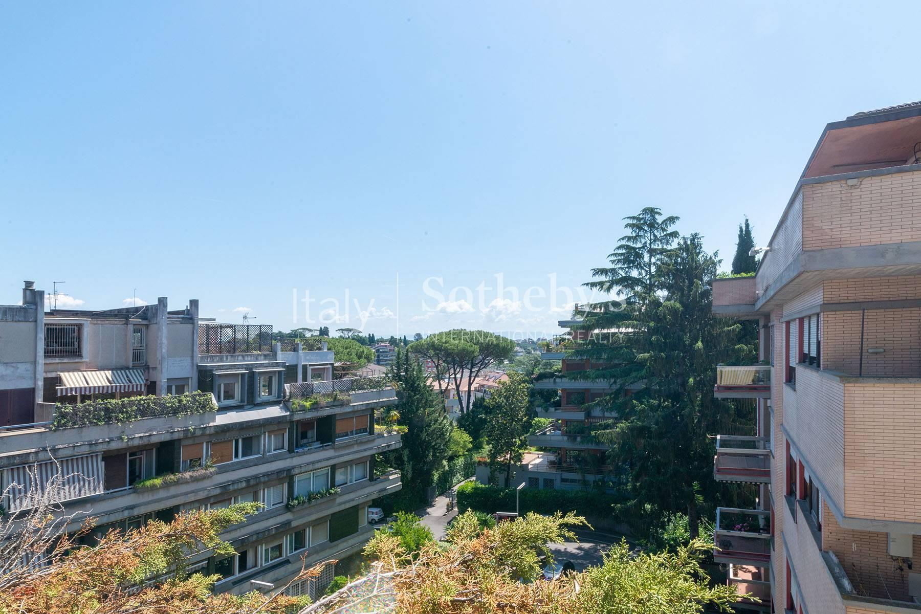 Splendido appartamento sul verde e tripla esposizione, in vendita, Roma | Sotheby’s Realty Italy - 10