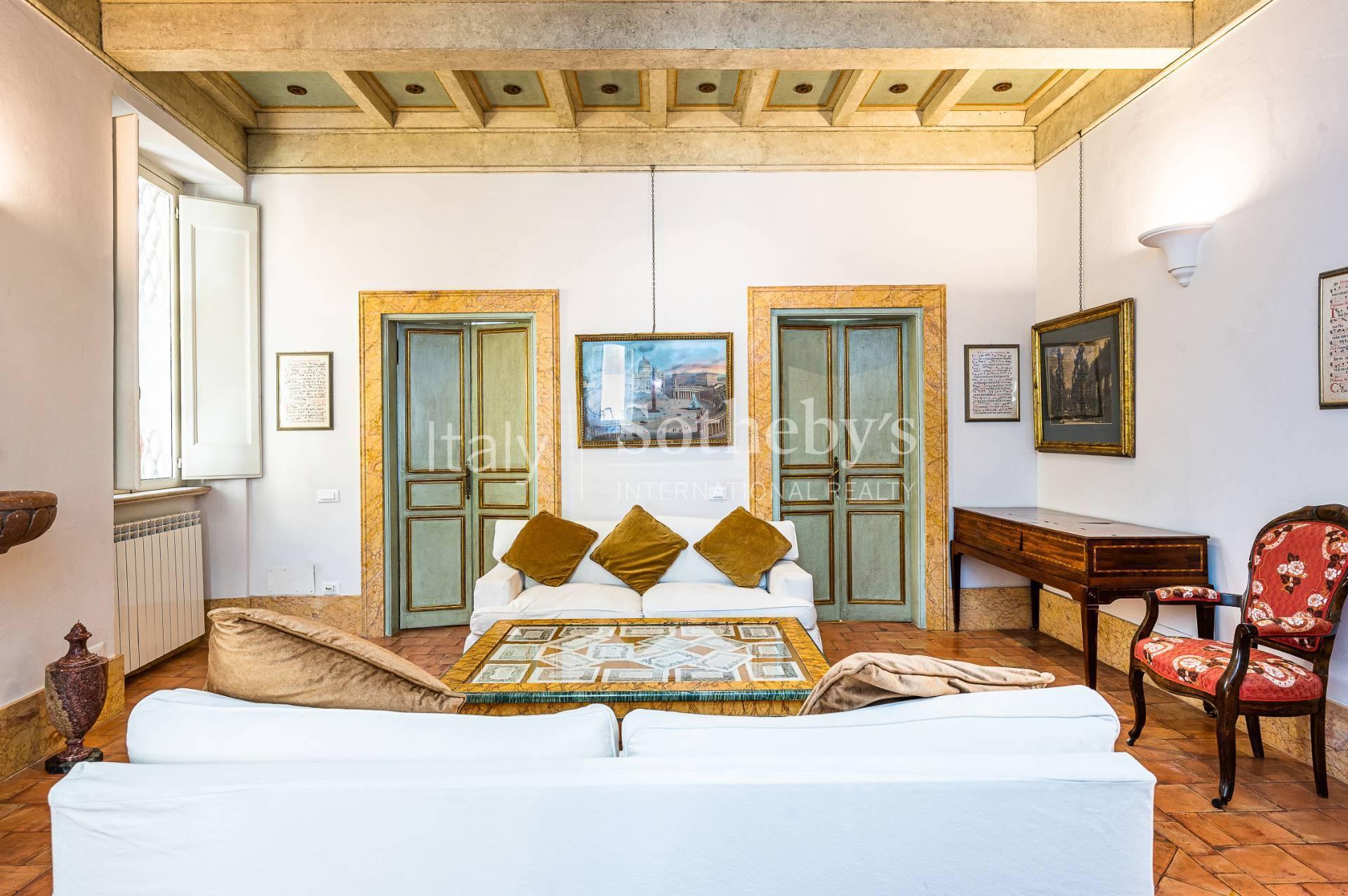 Appartamento di charme in palazzo storico romano, in vendita, Roma | Sotheby’s Realty Italy - 16