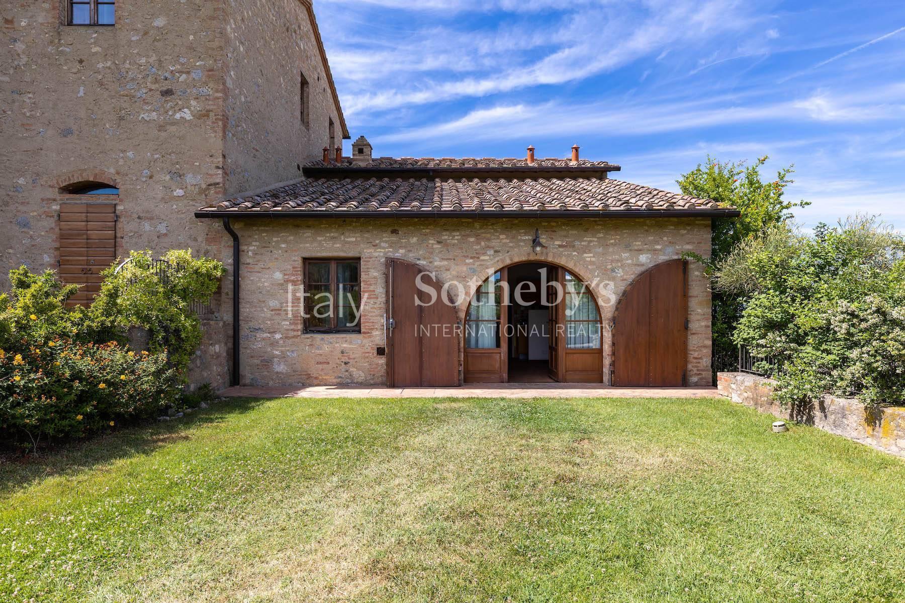 Winery with ancient country house in San gimignano - 29