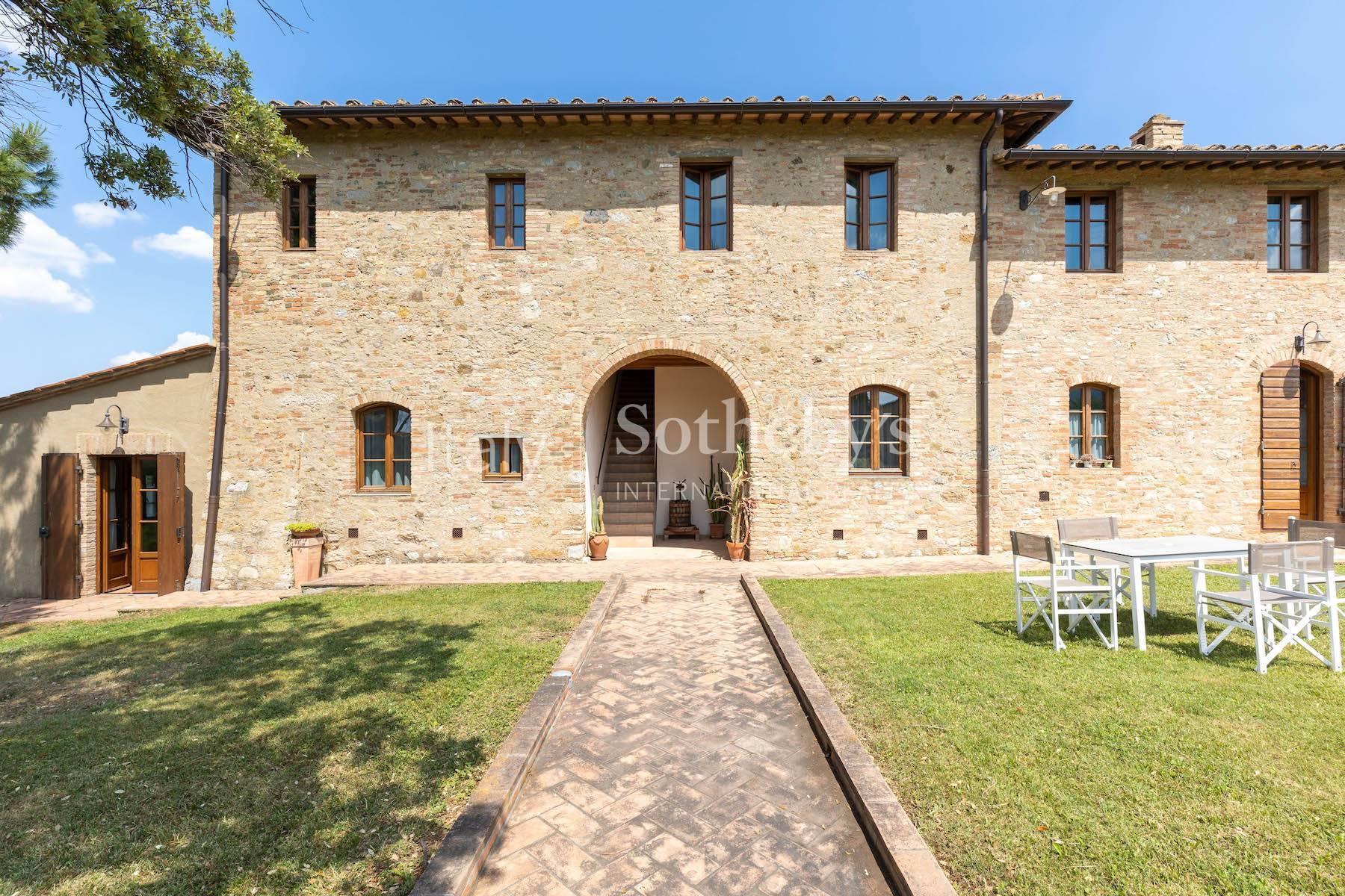 Winery with ancient country house in San gimignano - 31