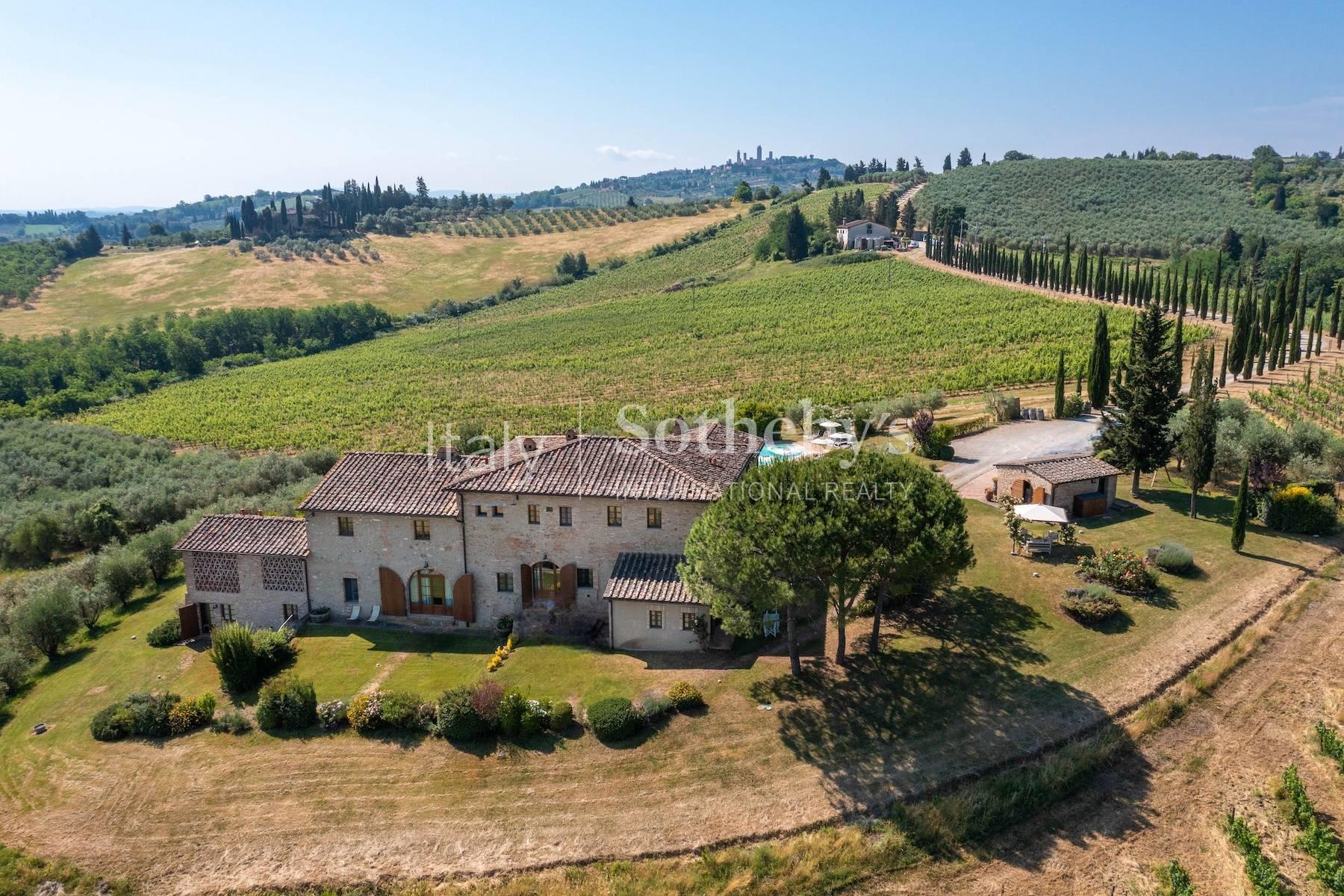 Winery with ancient country house in San gimignano - 33