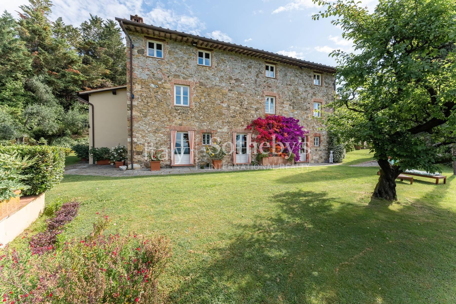 Elegantes Bauernhaus mit Panoramablick über die Hügel von Lucca - 5