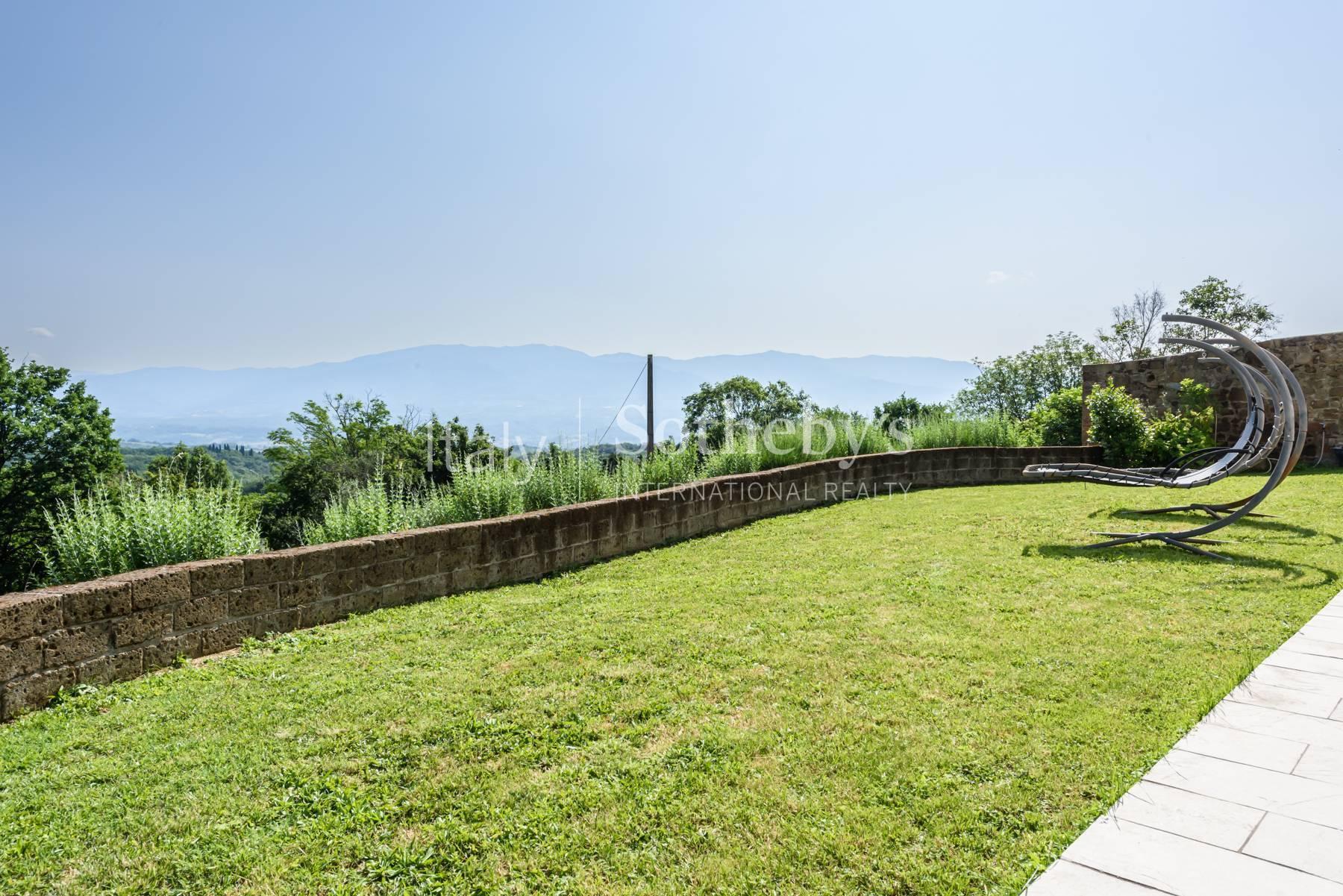 Вилла в стиле ренессанс с итальянским садом и панорамным видом - 35