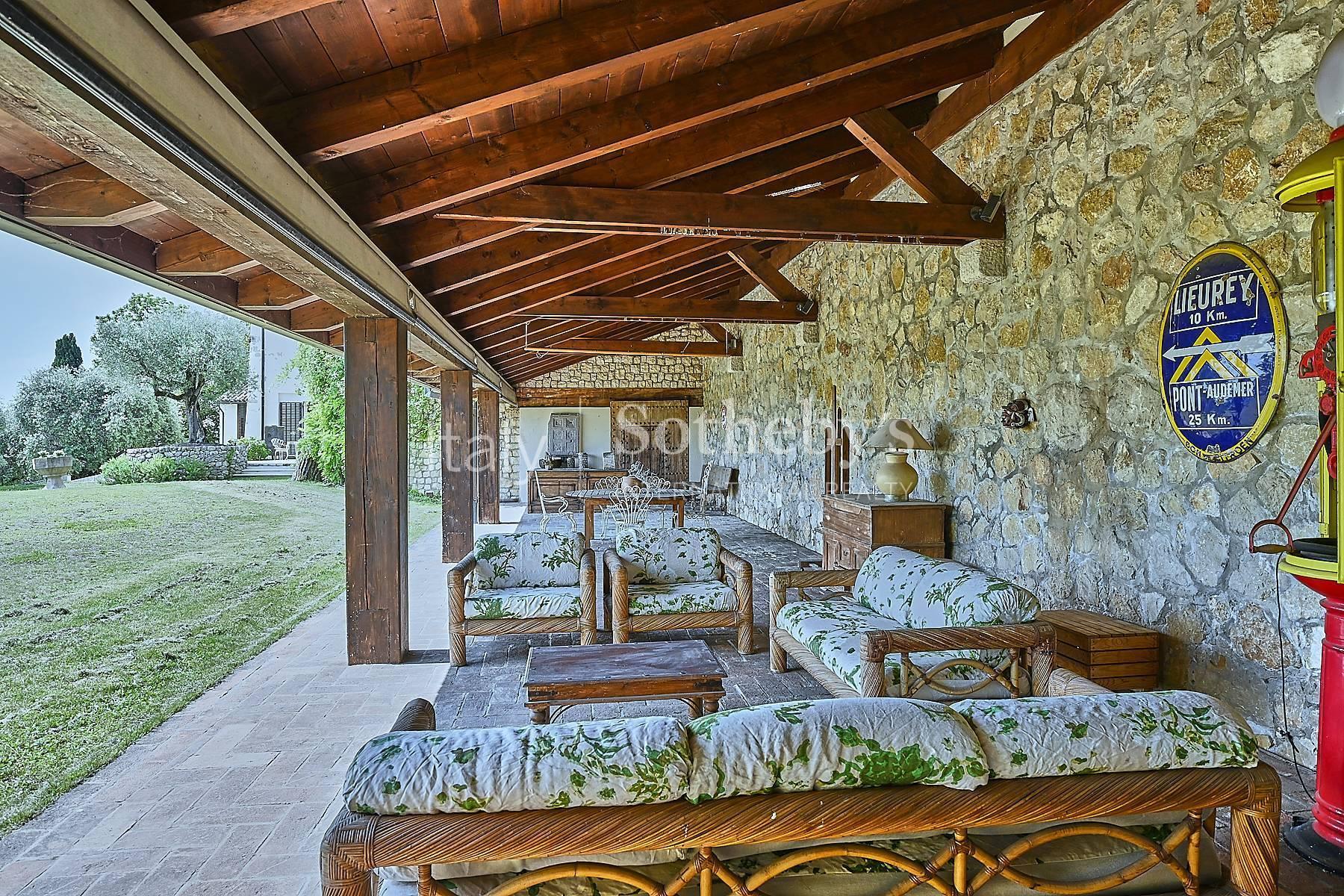 15th century frescoed villa with magnificent panoramic view over the city - 18