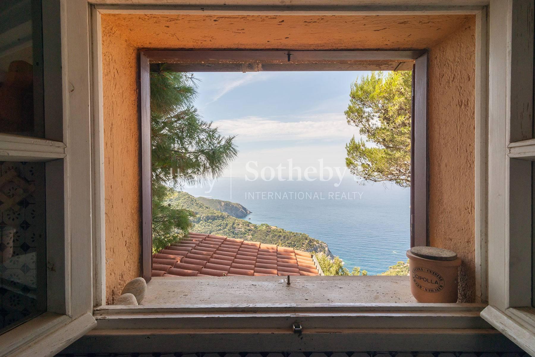 Villa with magnificent sea view and panoramic terraces in Monte Argentario - 16