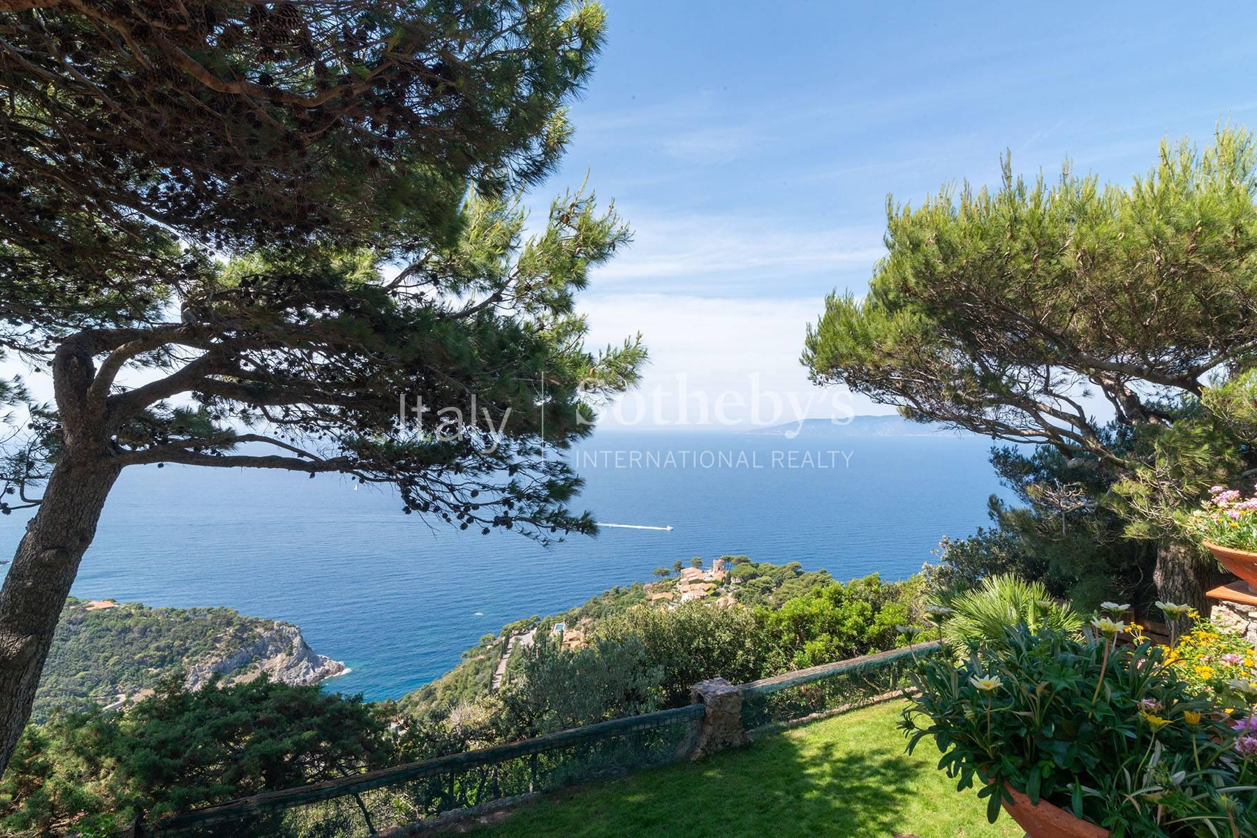 Villa with magnificent sea view and terraces in Argentario - 23