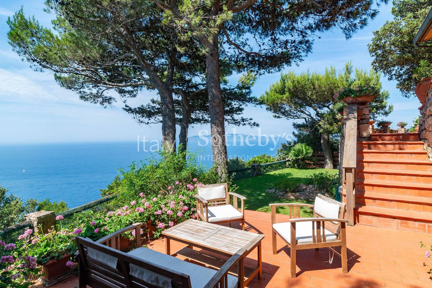Villa with magnificent sea view and terraces in Argentario - 5