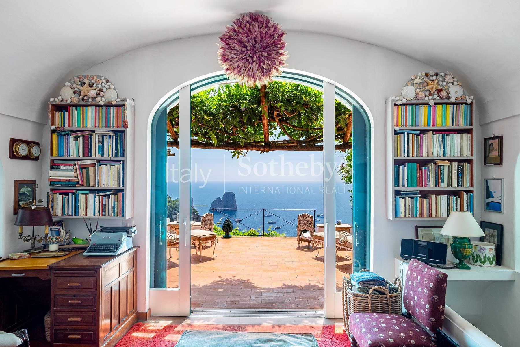 Villa del Solaro - bellissima villa a Capri con vista sui Faraglioni - 10