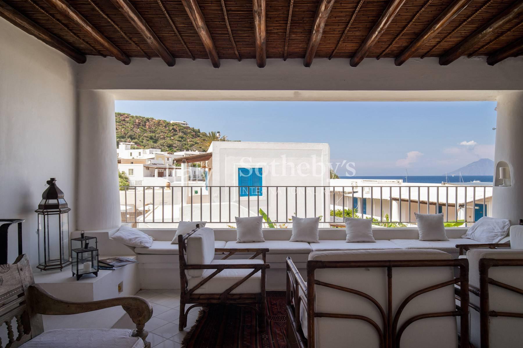 Characteristic Aeolian house in Panarea with sea view terraces - 6