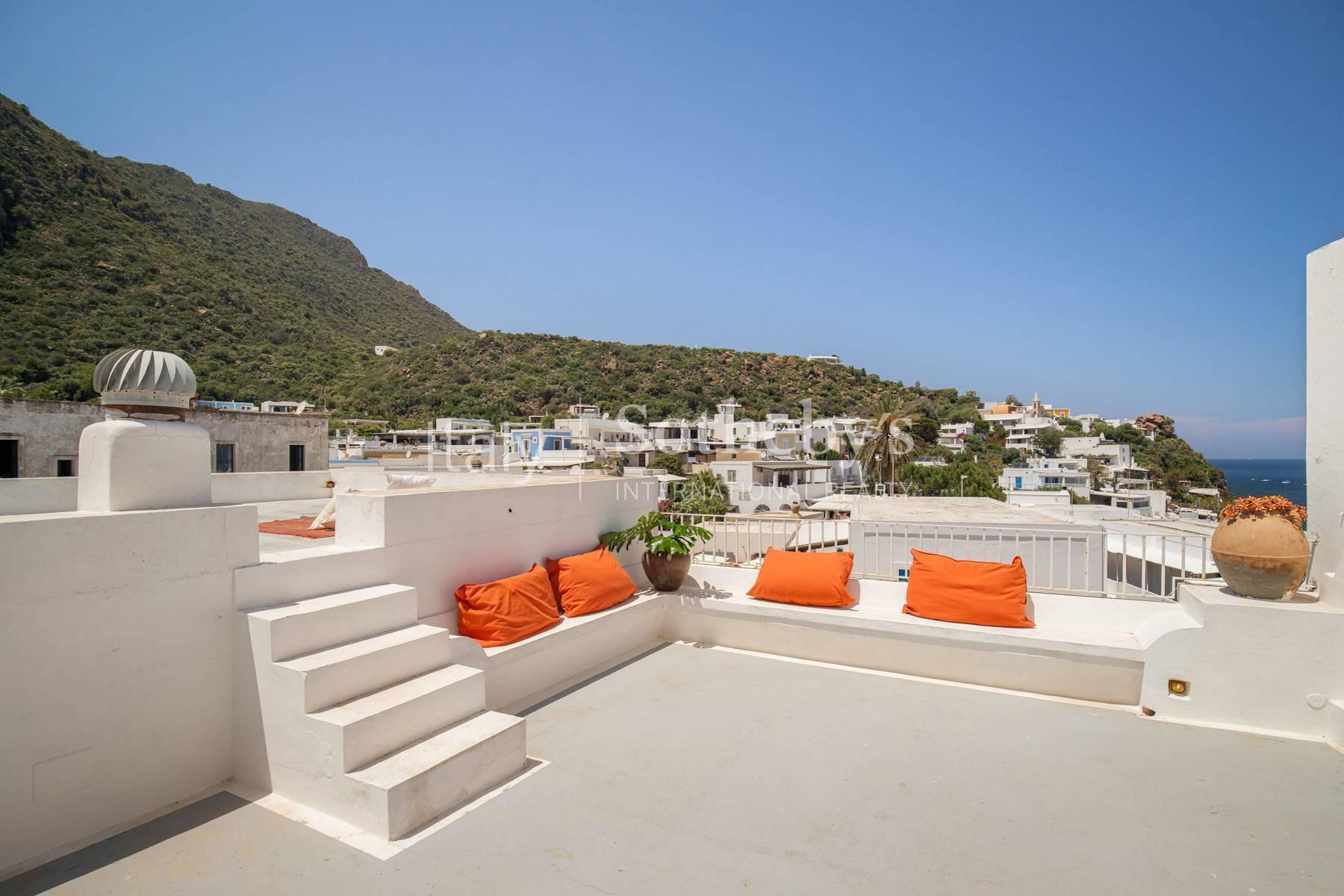 Characteristic Aeolian house in Panarea with sea view terraces - 5