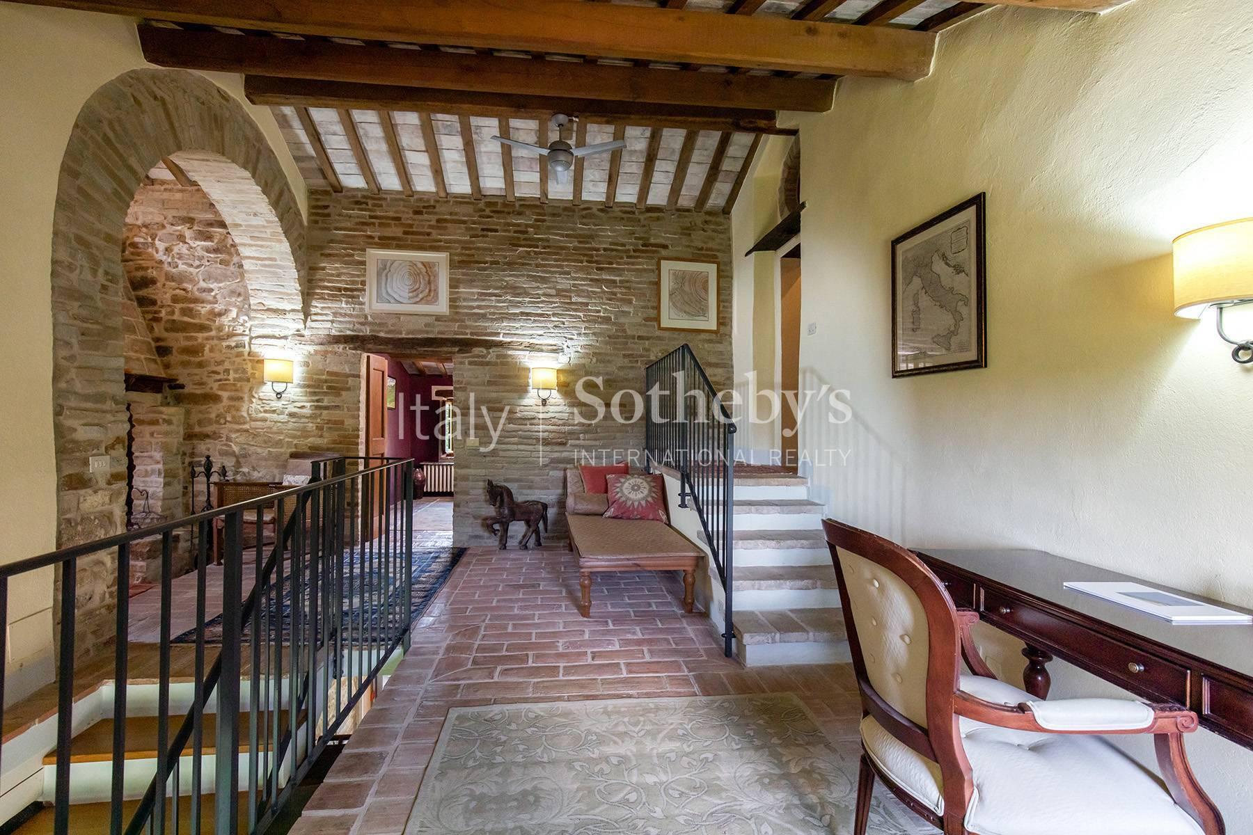 Restored medieval monastery with swimming pool and endless views of the hills - 18