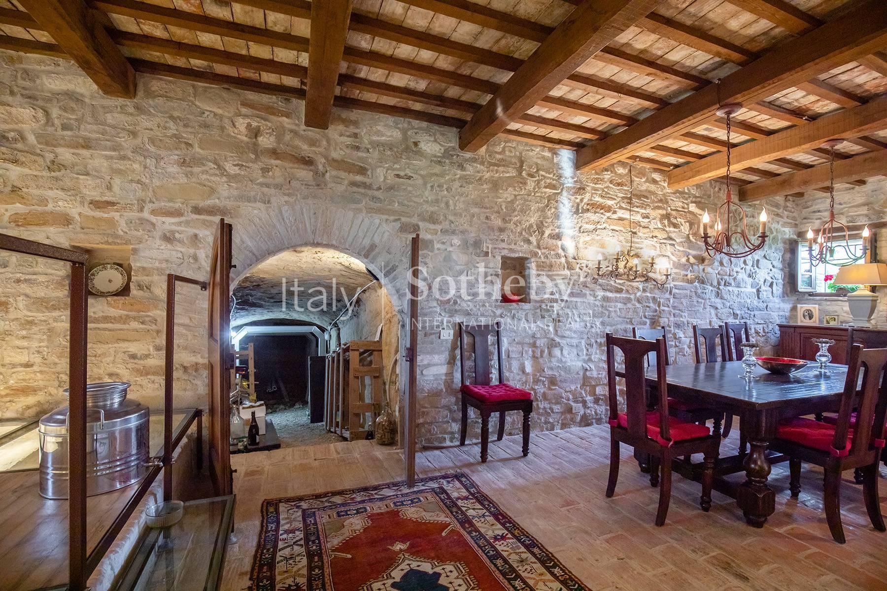 Restored medieval monastery with swimming pool and endless views of the hills - 20