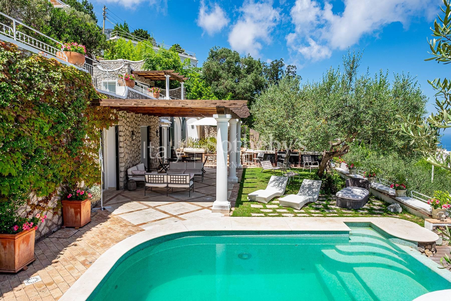 Panoramic villa with pool in the center of Capri - 3