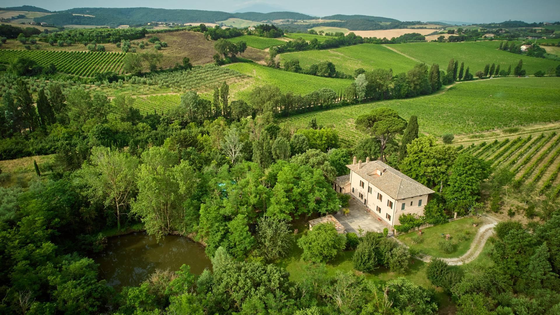 Charming villa with a private lake in Montepulciano - 42