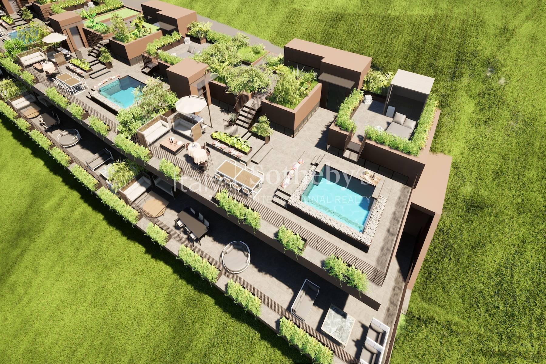 Résidence exclusive vue lac avec piscine privée sur le toit-terrasse - 2